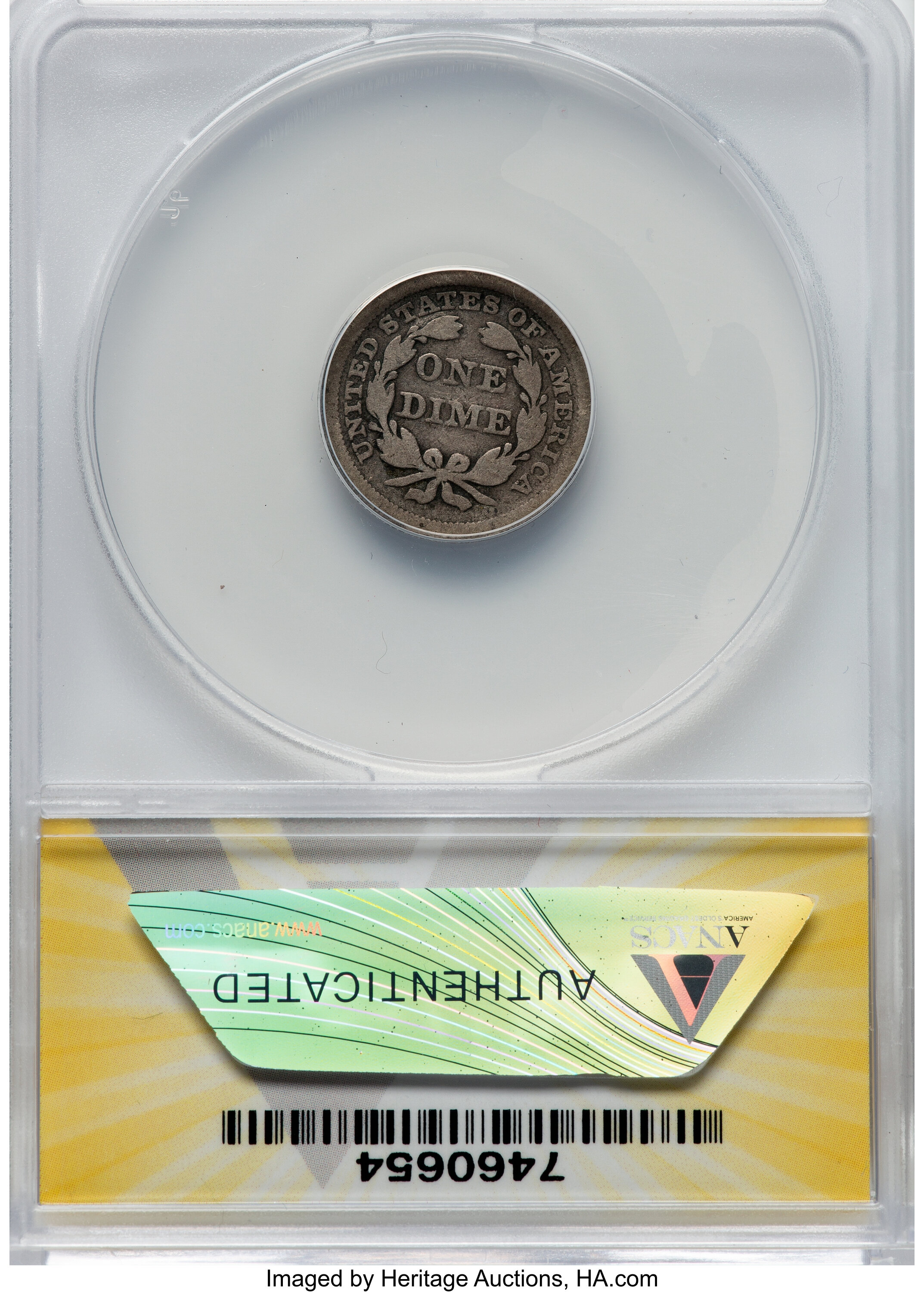 1853 10c No Arrows AG3 thumbnail 2