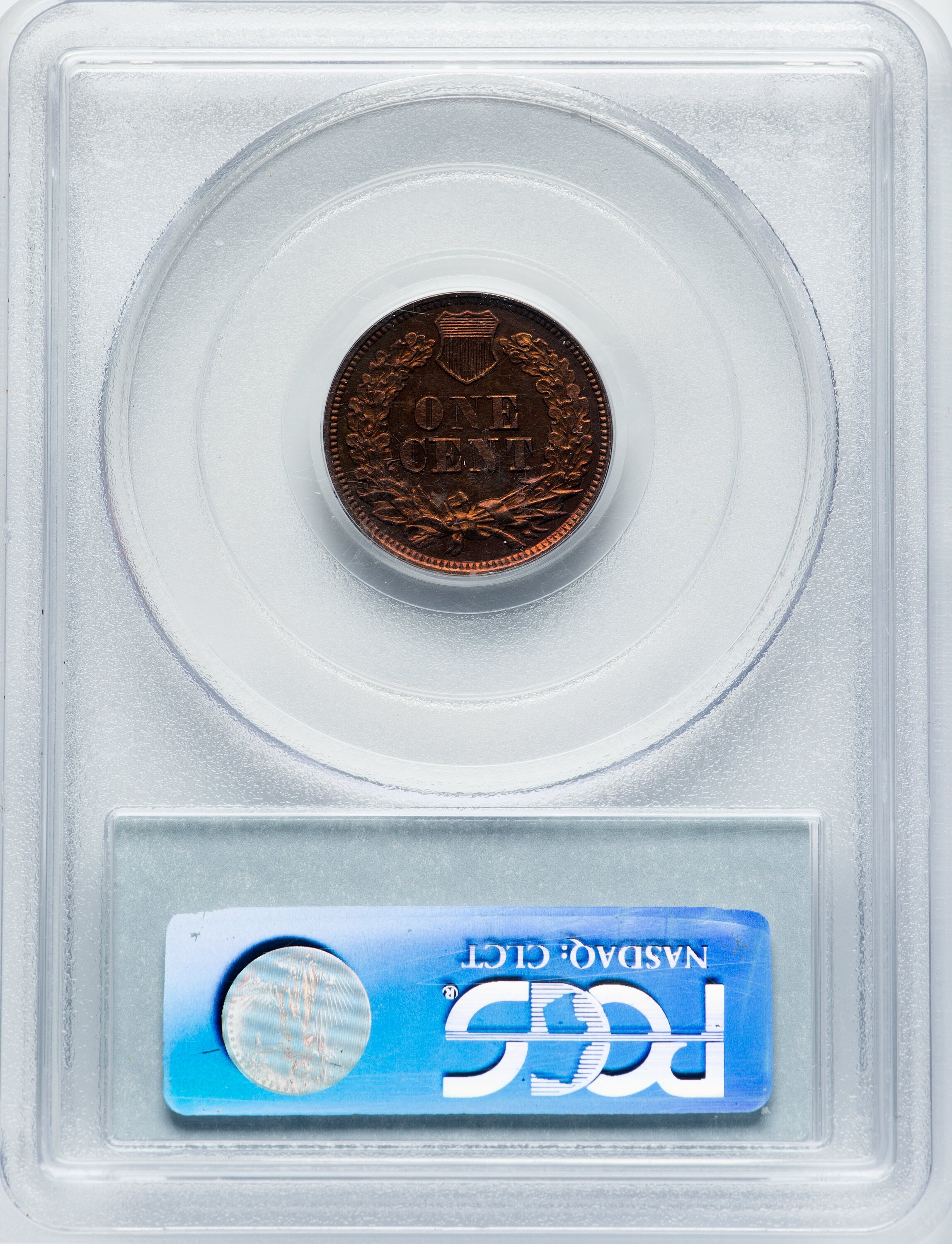 1864 1c Bronze PR RB PR64 RB thumbnail 4