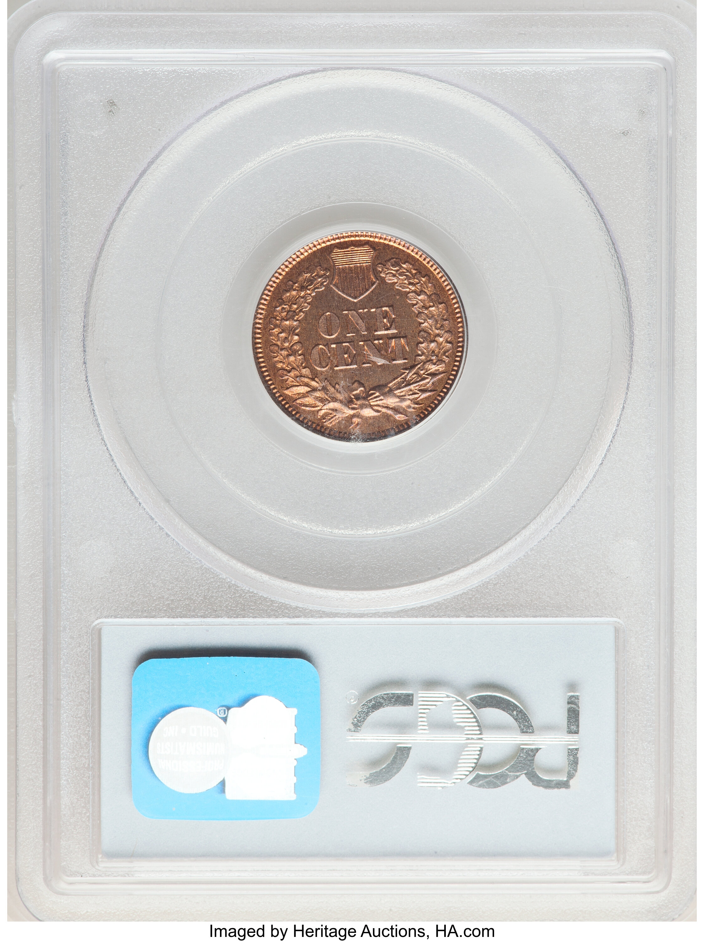 1864 1c Bronze PR RB PR65 RB thumbnail 2