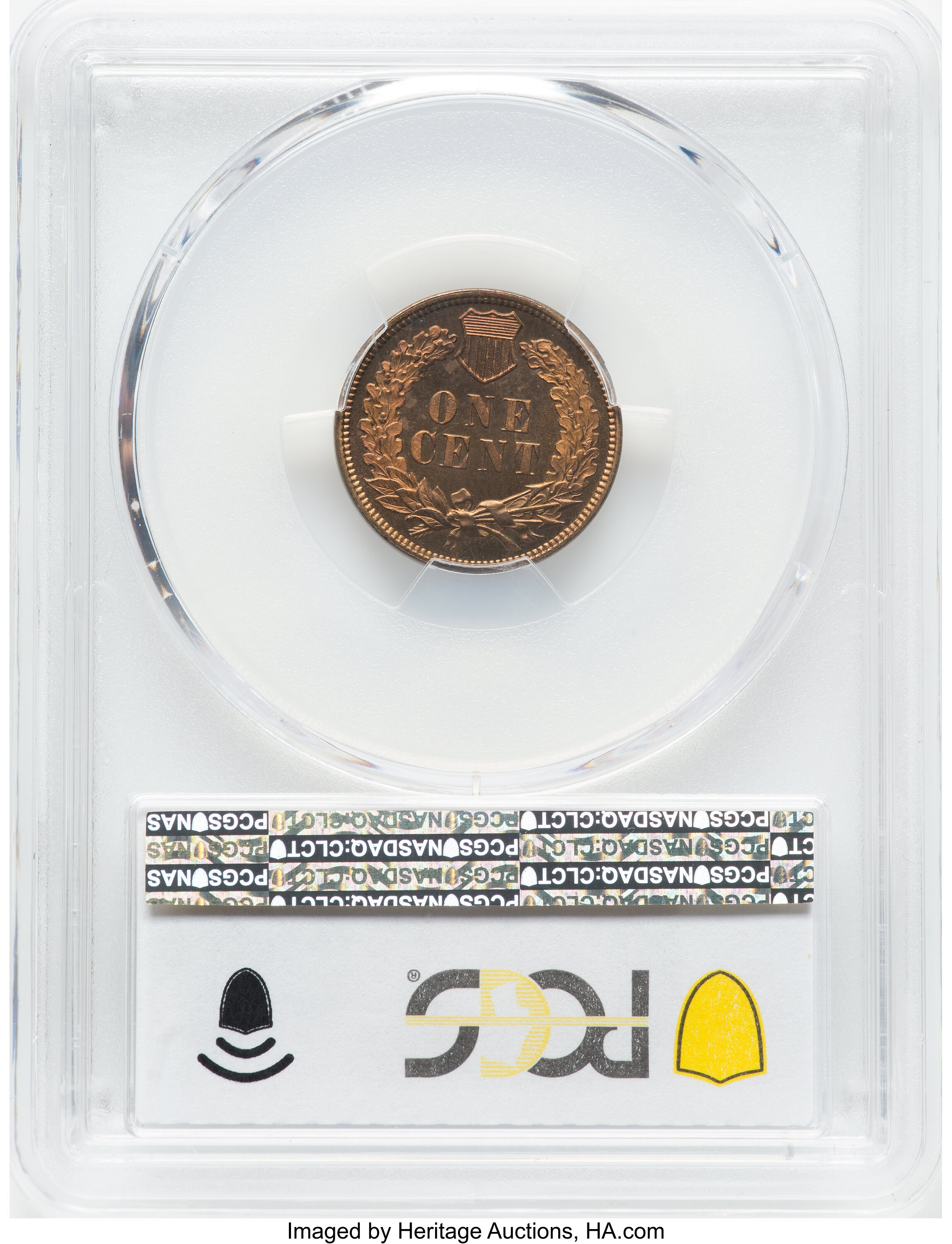 1880 1c PR RD CAM PR65 RD CAM thumbnail 3