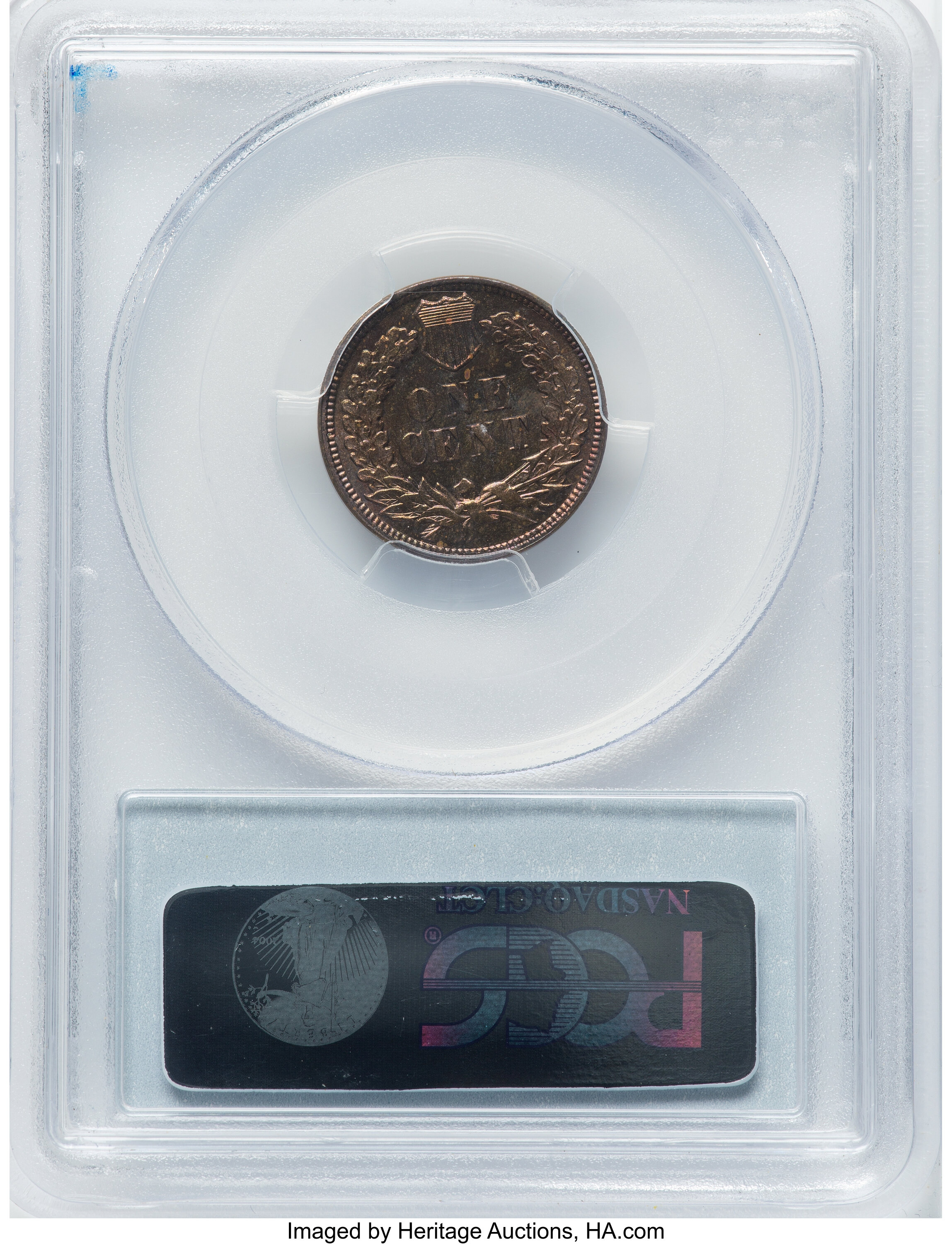 1890 1c PR RB PR65 RB CAC thumbnail 11