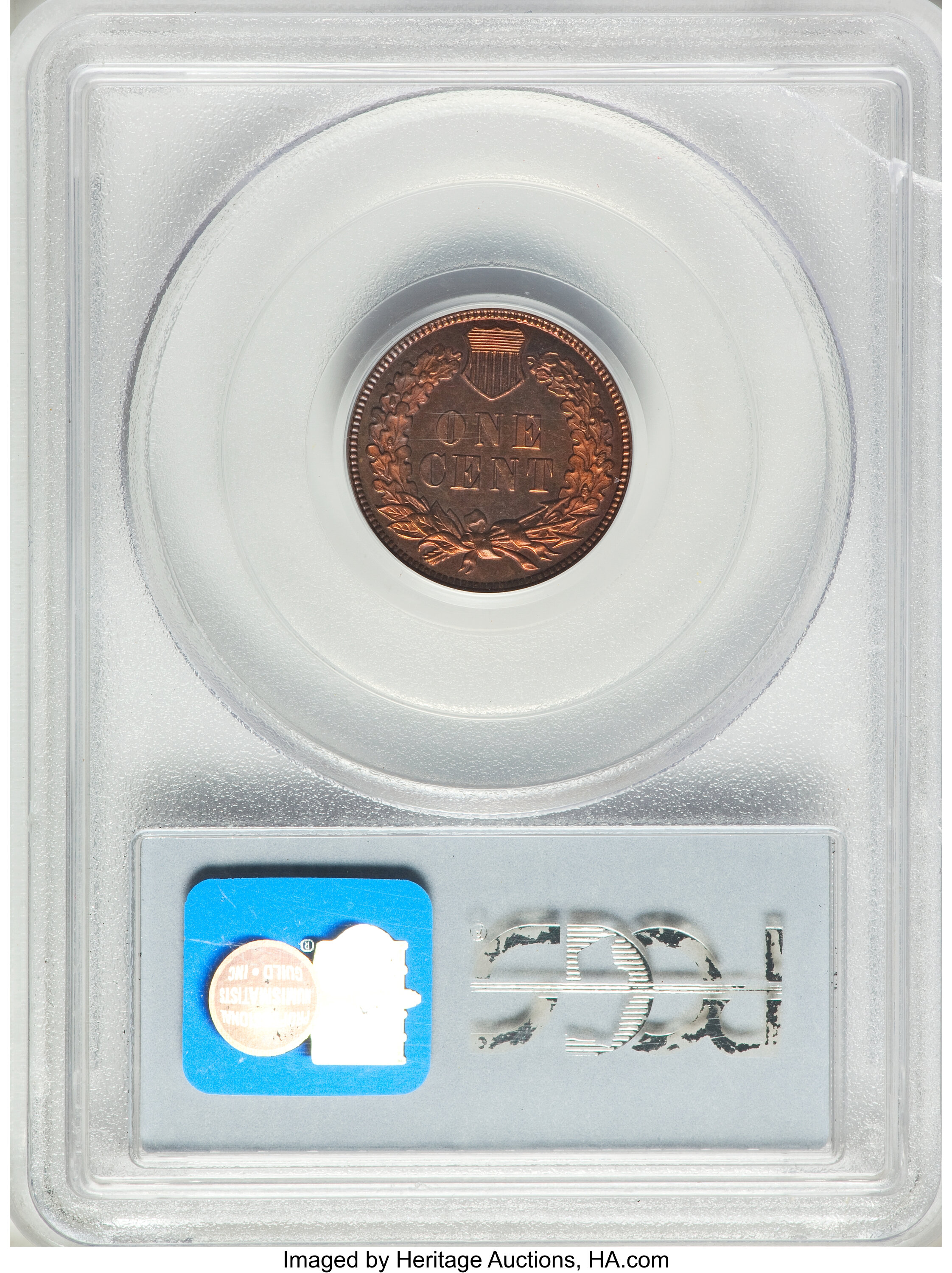 1892 1c PR RD CAM PR67 RD CAM thumbnail 2