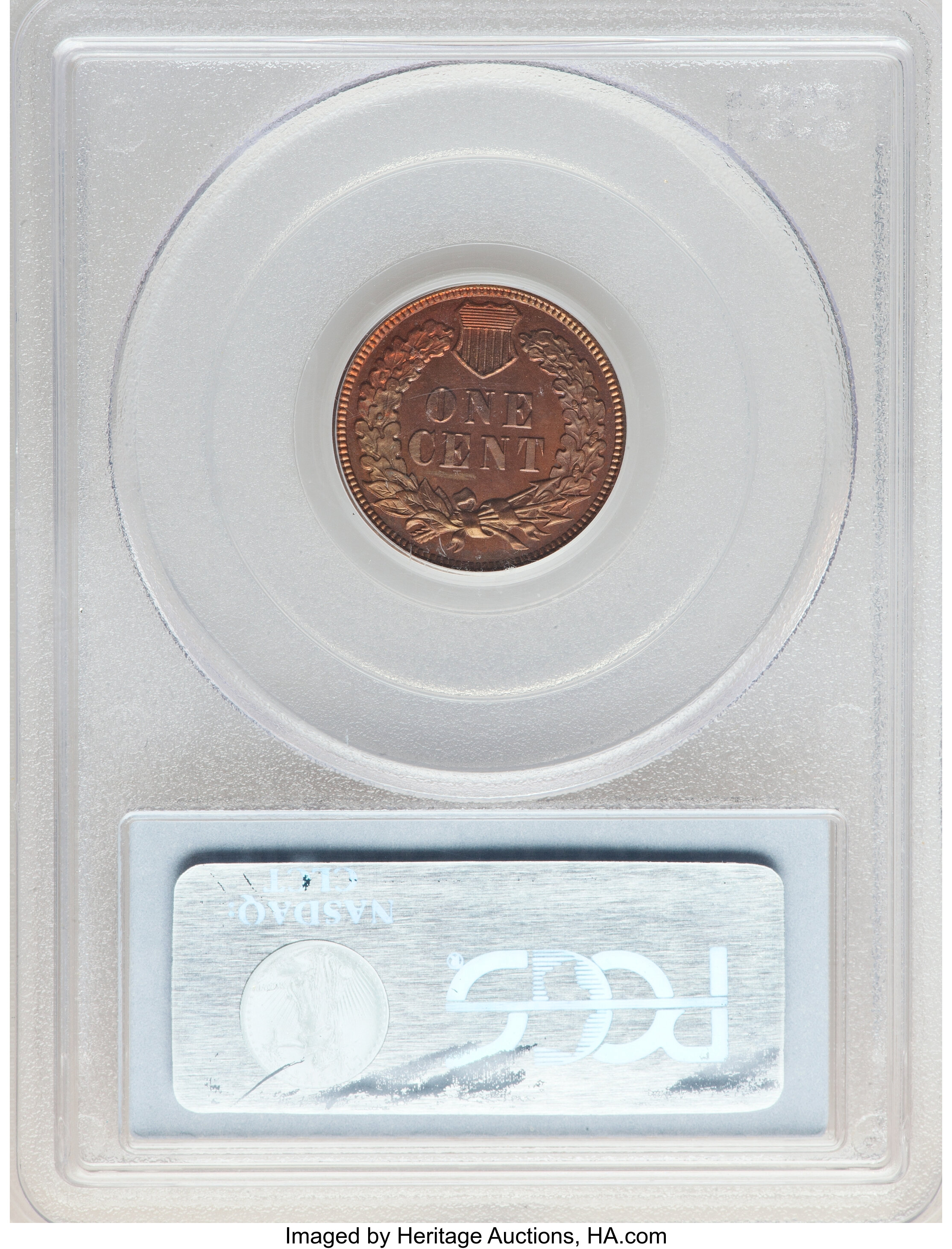 1896 1c PR RD CAM PR65 RD CAM thumbnail 2