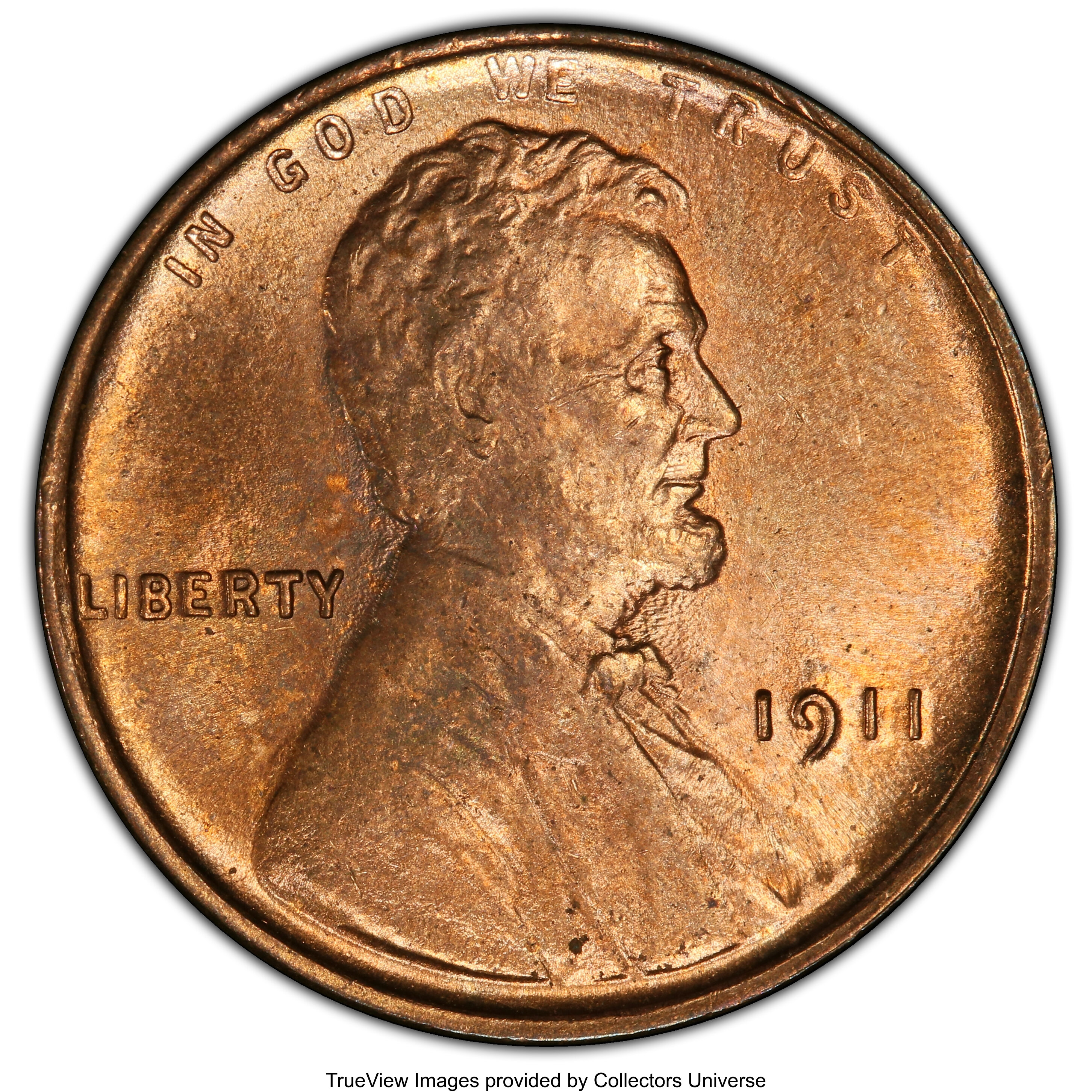 1911 1C MS64 Red and Brown PCGS. PCGS Population: (372/125 and 1/0+). NGC Census: (210/111 and 1/0+). CDN: $60 Whsle. Bid f...