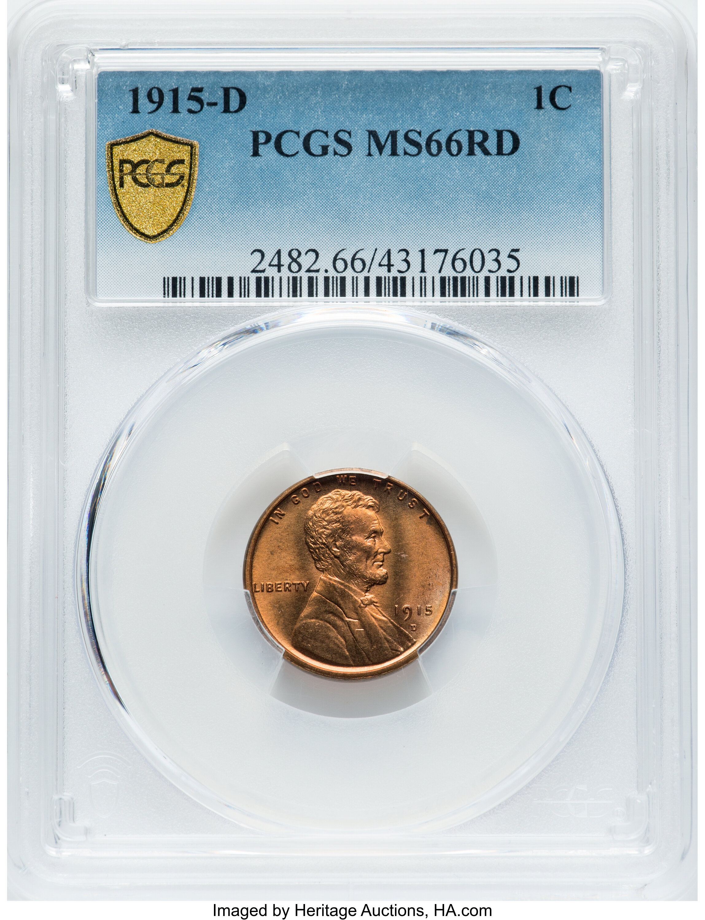 1915-D 1c MS RD MS66 RD thumbnail 12