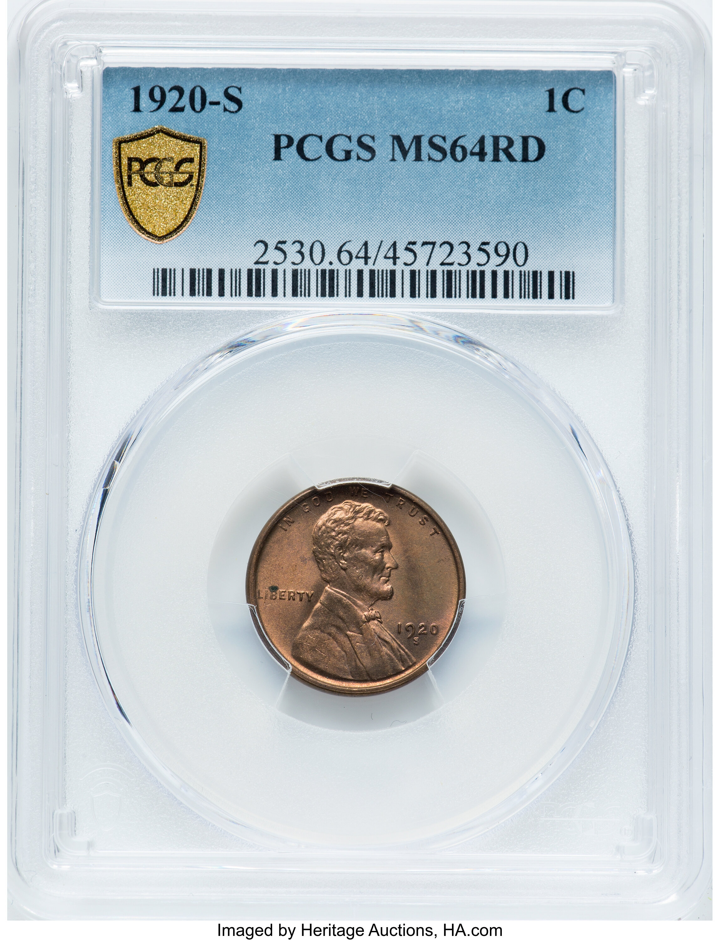 1920-S 1c MS RD MS64 RD thumbnail 10