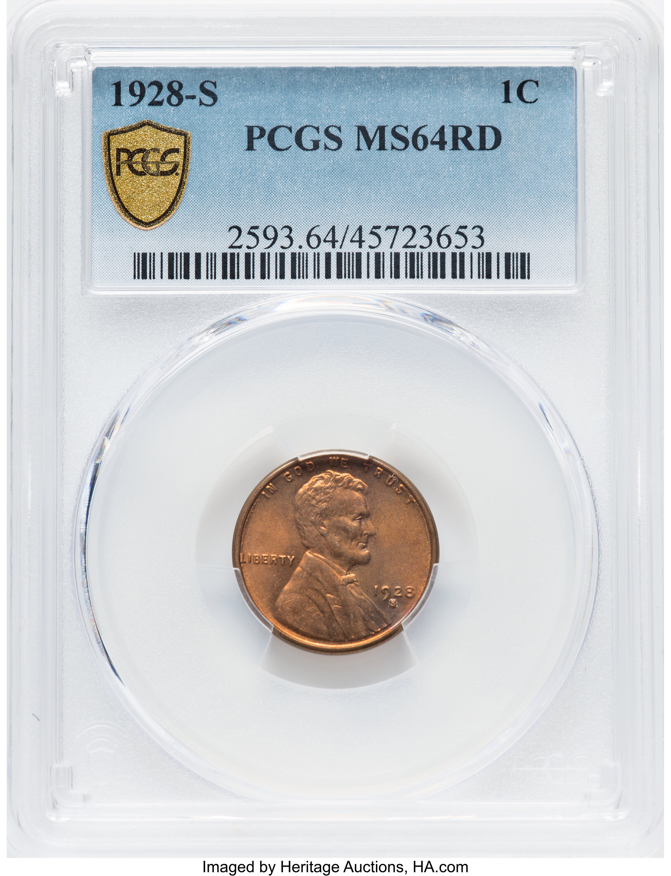 1928-S 1c MS RD MS64 RD thumbnail 9