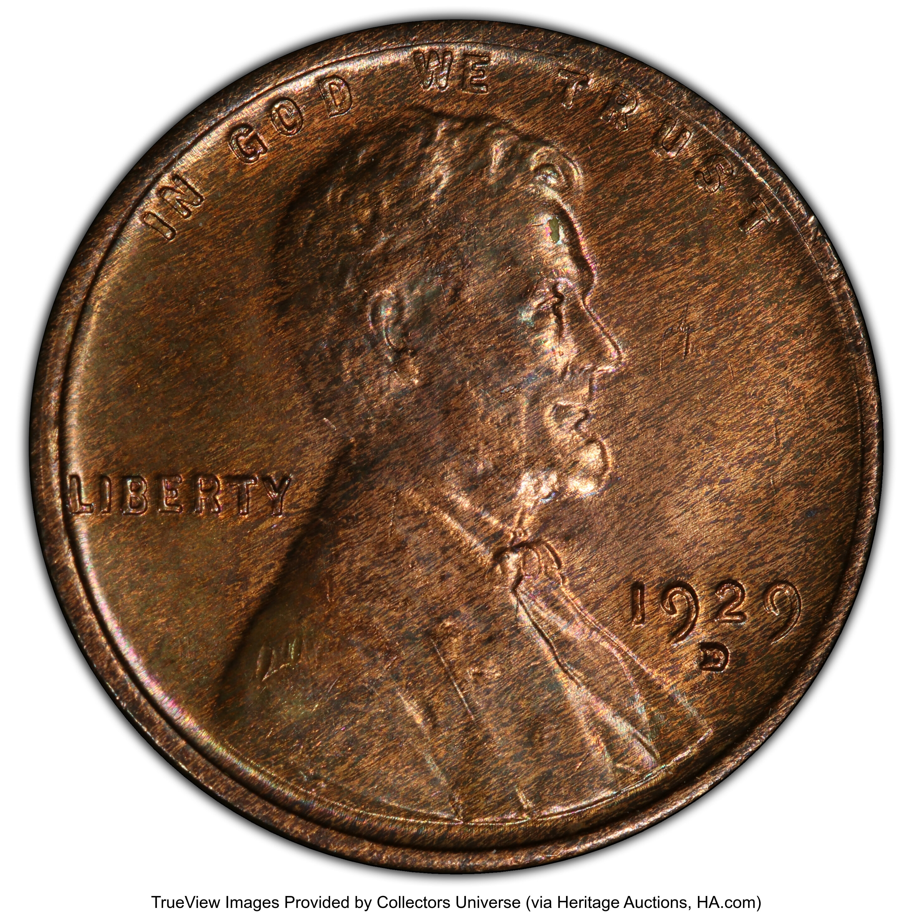 1929-D 1C MS64 Red and Brown PCGS. PCGS Population: (254/35 and 0/2+). NGC Census: (111/57 and 0/0+). CDN: $70 Whsle. Bid f...