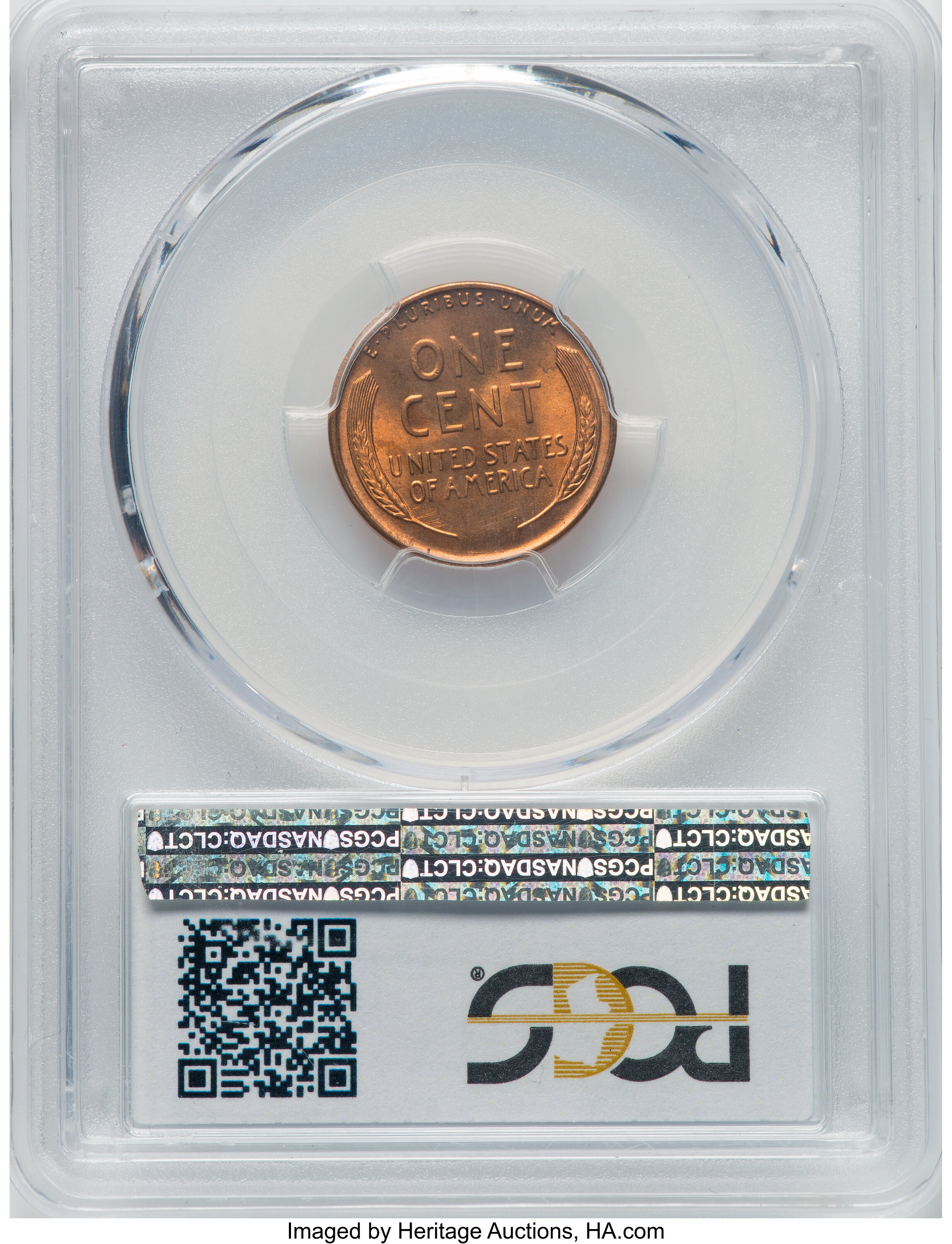 1944-D/S 1c Overmintmark, FS-512 MS RD MS66 RD thumbnail 9
