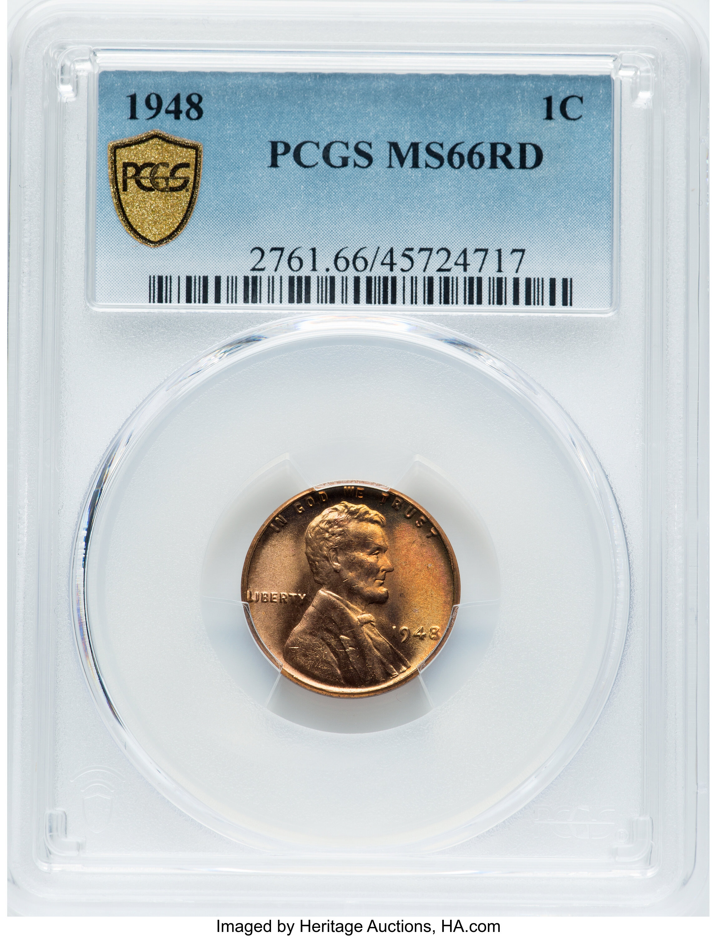 1948 1c MS RD MS68 RD CAC thumbnail 21