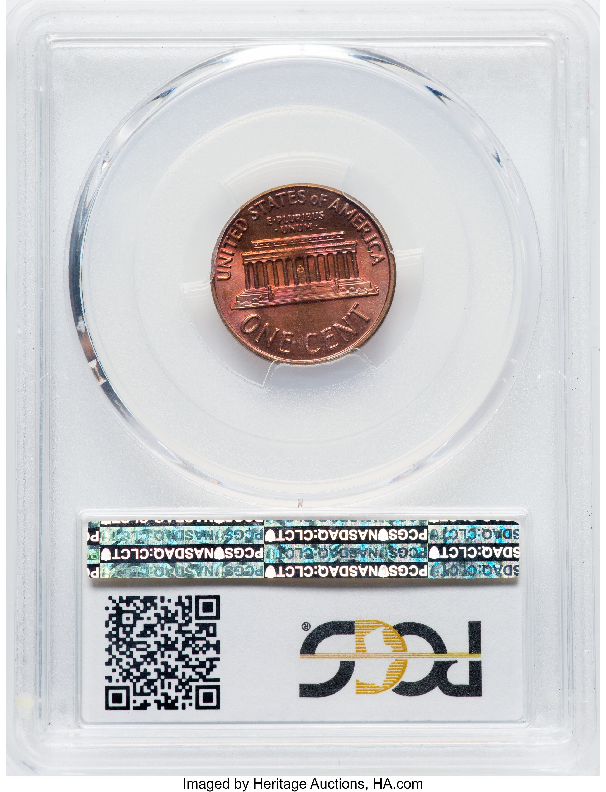 1972-D 1c MS RD MS67 RD thumbnail 5