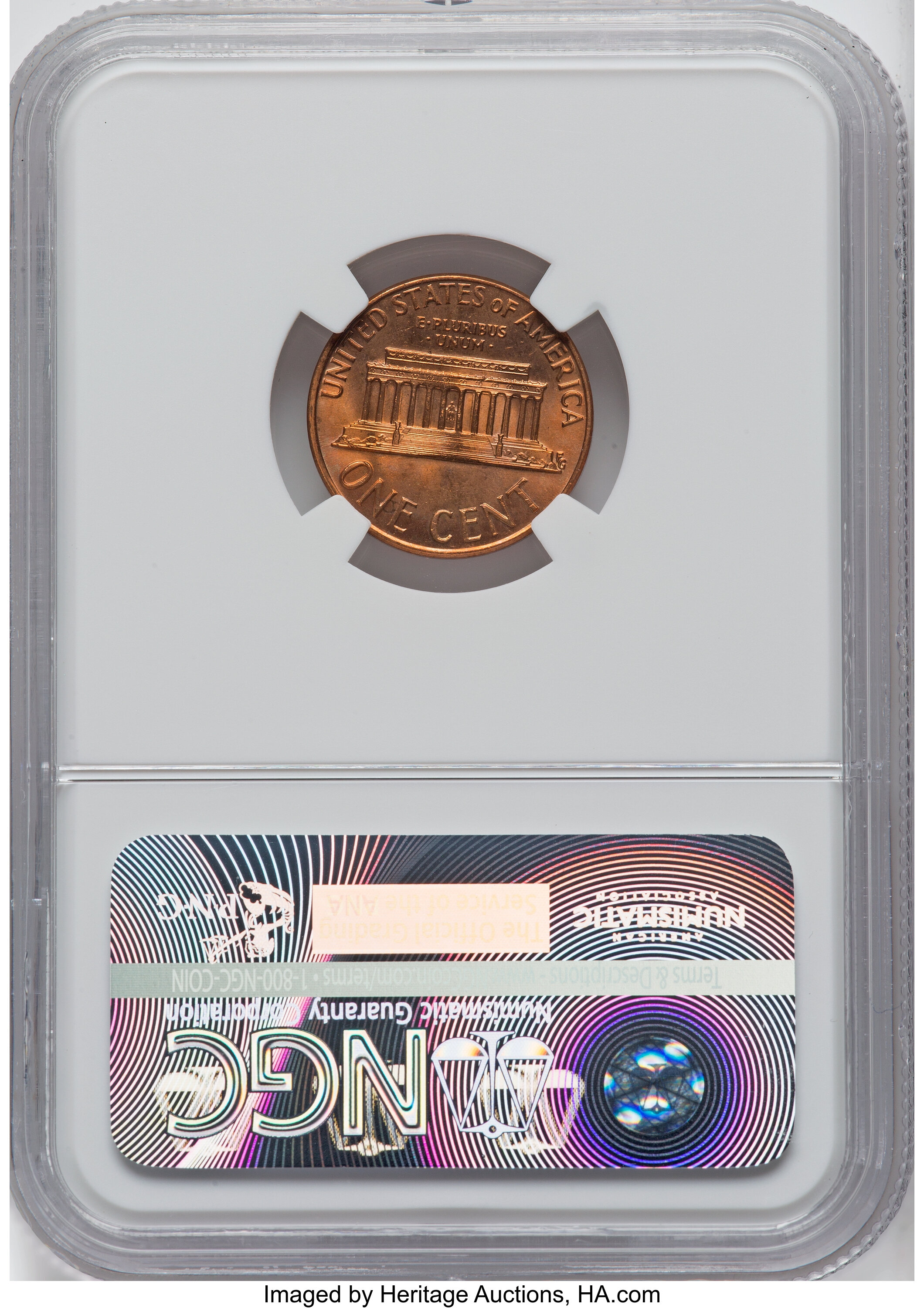 1973-D 1c MS RD MS67 RD thumbnail 2