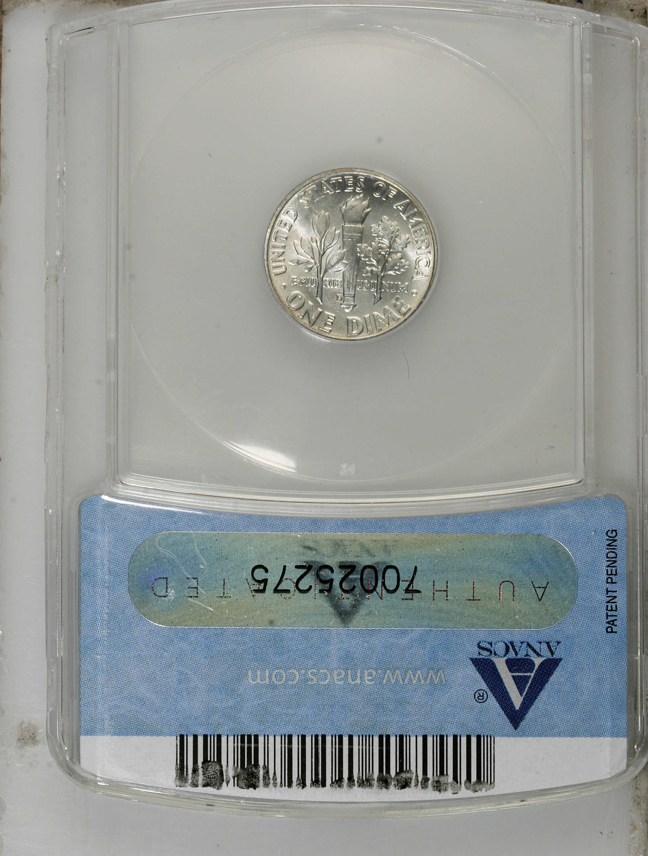 1956-D 10c VF20 CAC thumbnail 11