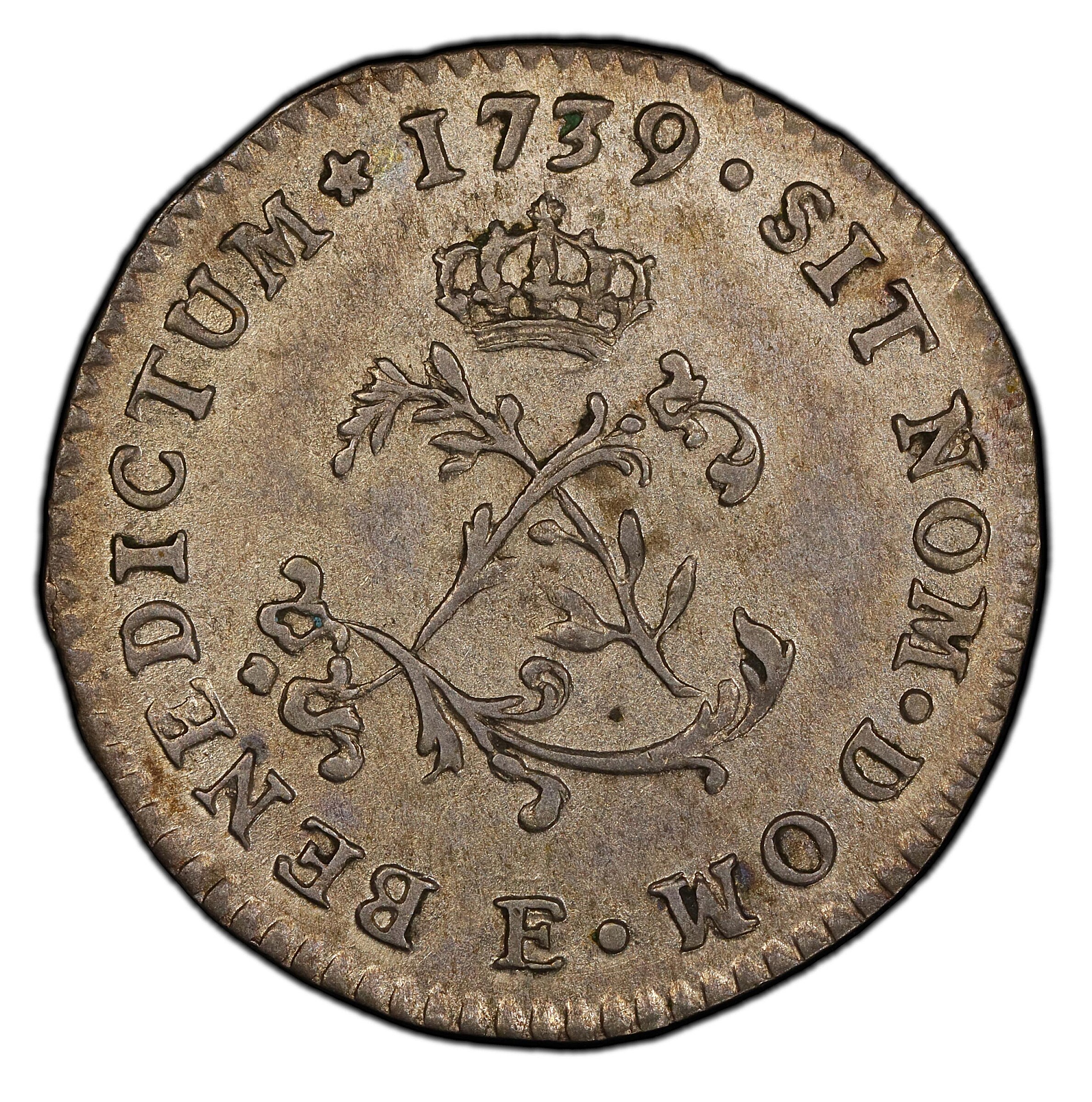 1739-E Sou Marque. Tours Mint. Vlack-77. Rarity-1. AU-58 (PCGS).