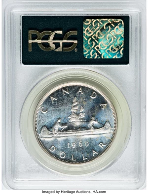 image for: Canada: Elizabeth II Prooflike Dollar 1960 PL67 PCGS,...