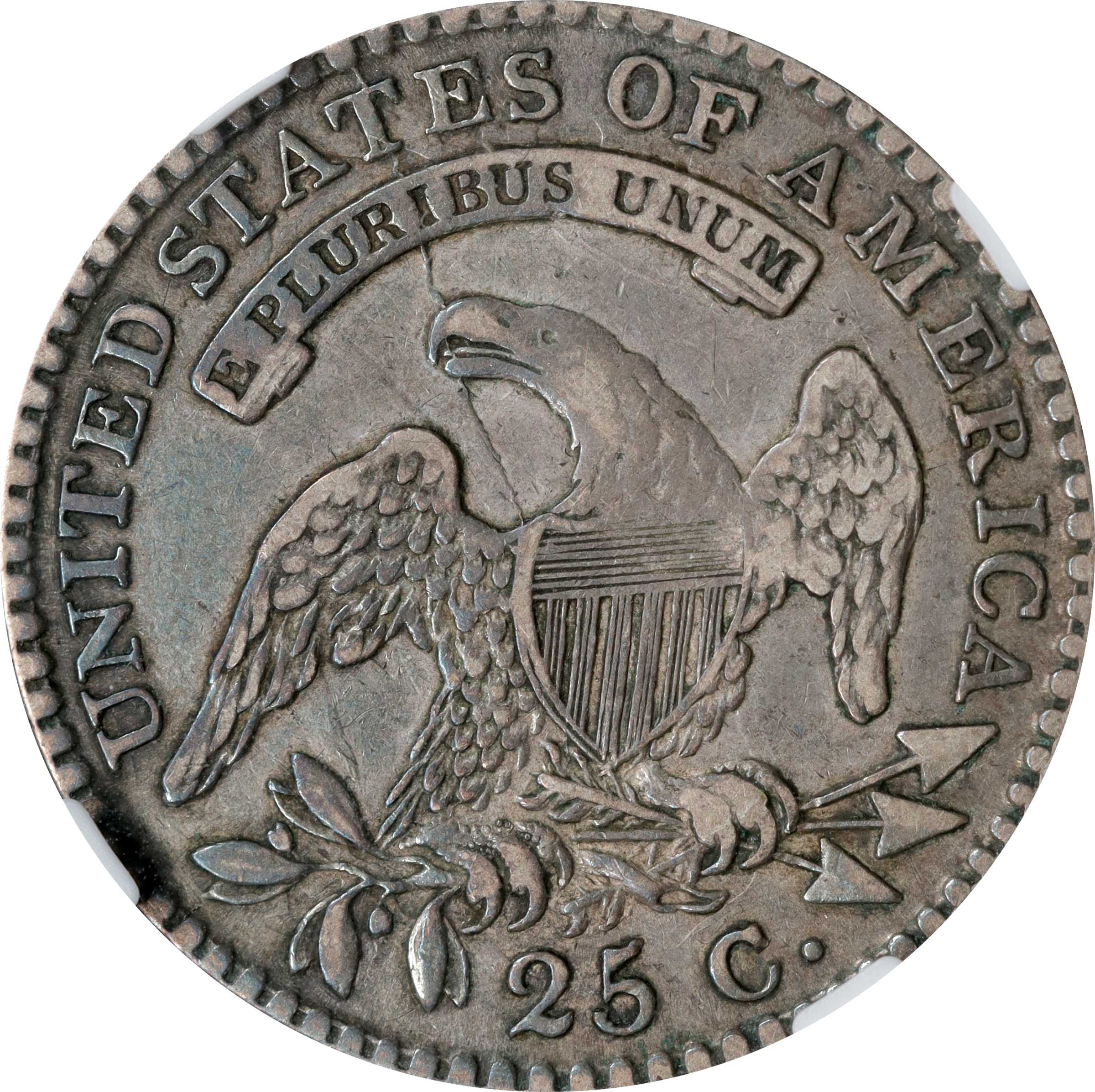 1818/5 25c VF30 thumbnail 2