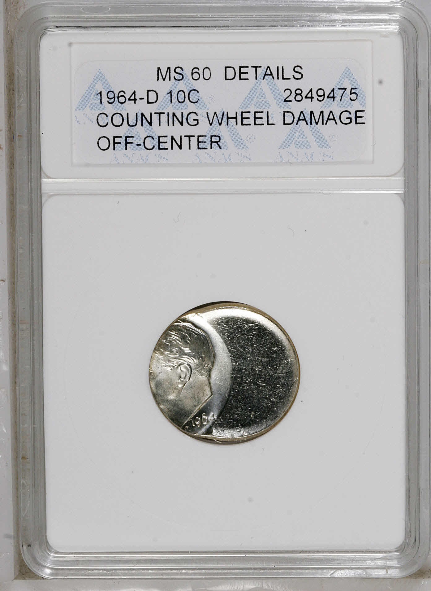 1964-D 10c VF20 CAC thumbnail 20