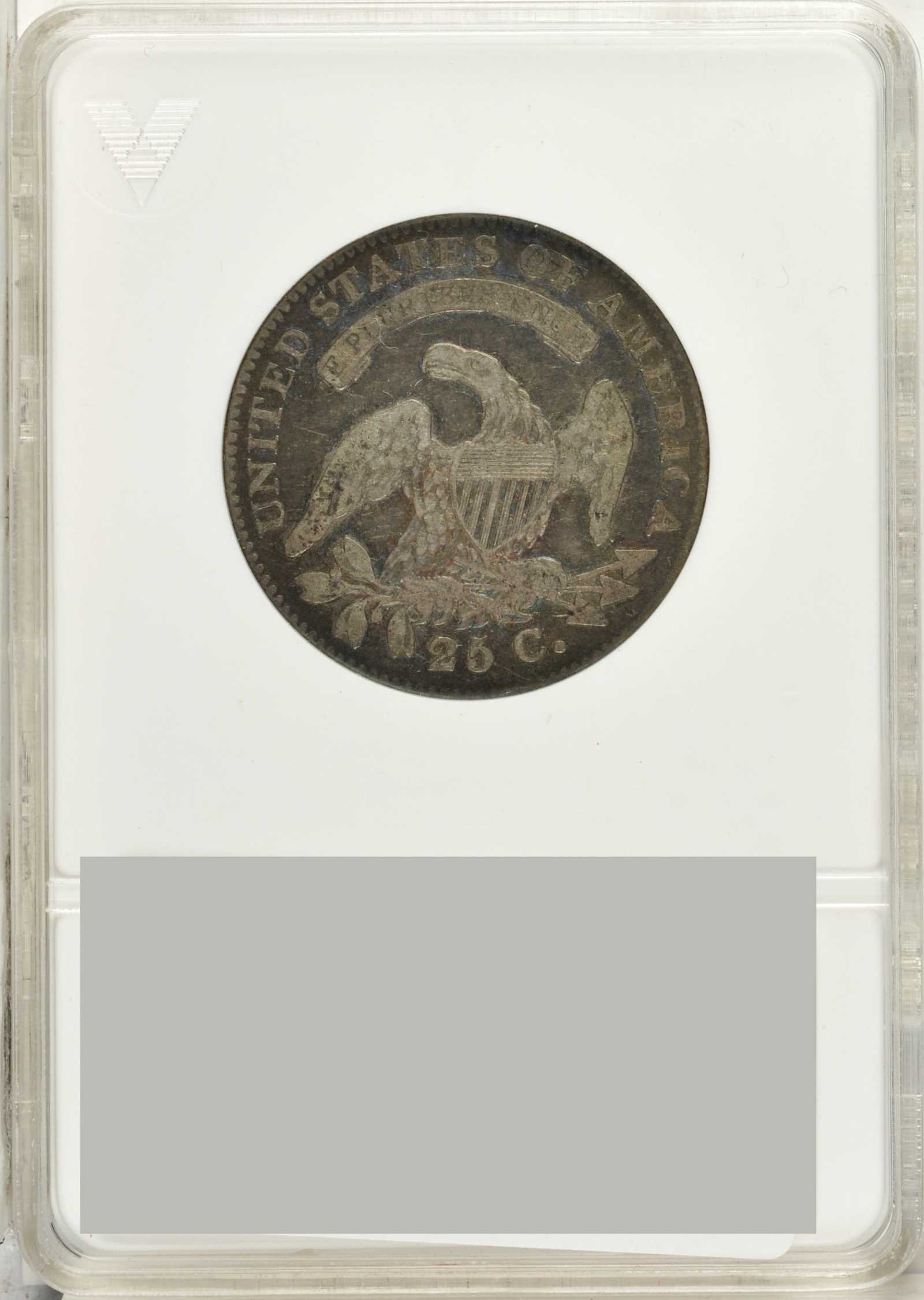 1820 25c Large 0, B-1 AG3 CAC thumbnail 14
