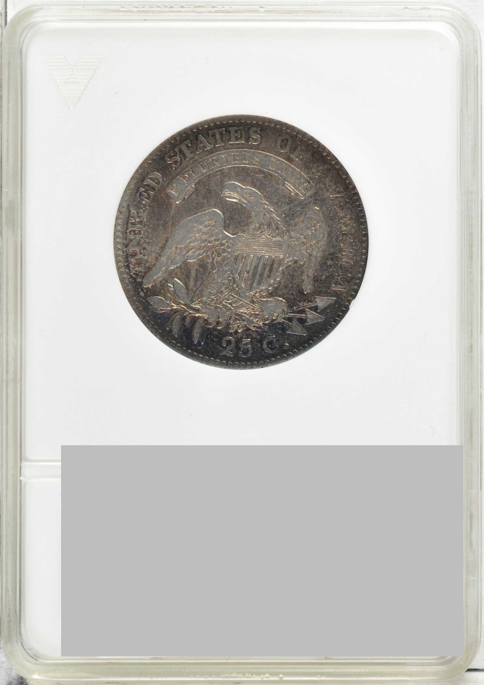 1818 25c B-4 AG3 CAC thumbnail 8