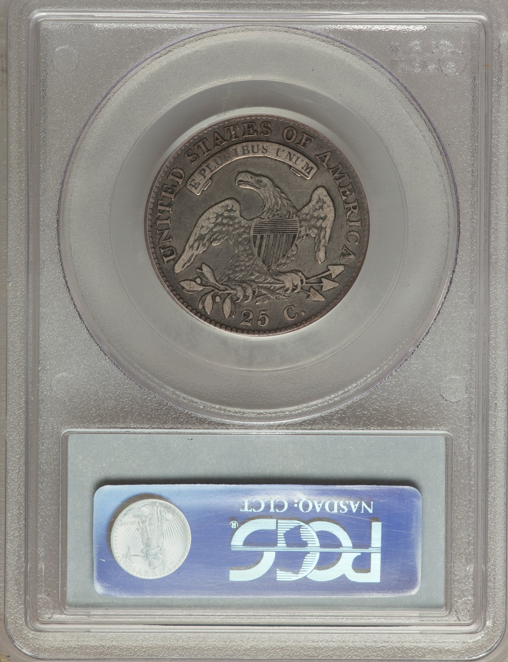 1819 25c Large 9, B-2 AG3 thumbnail 12