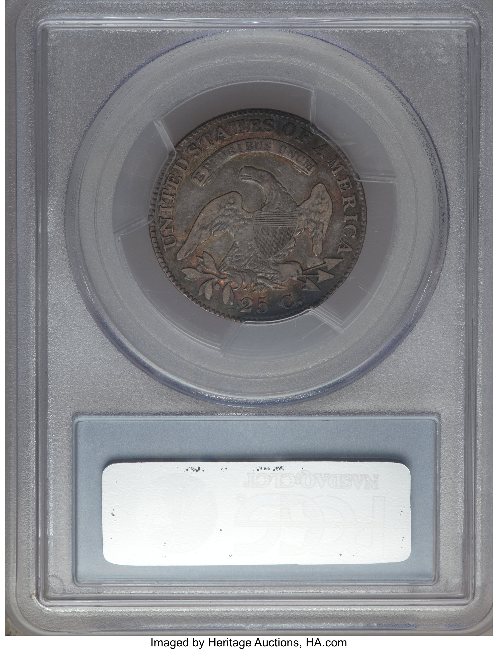 1820 25c Small 0, B-4 VF30 thumbnail 2