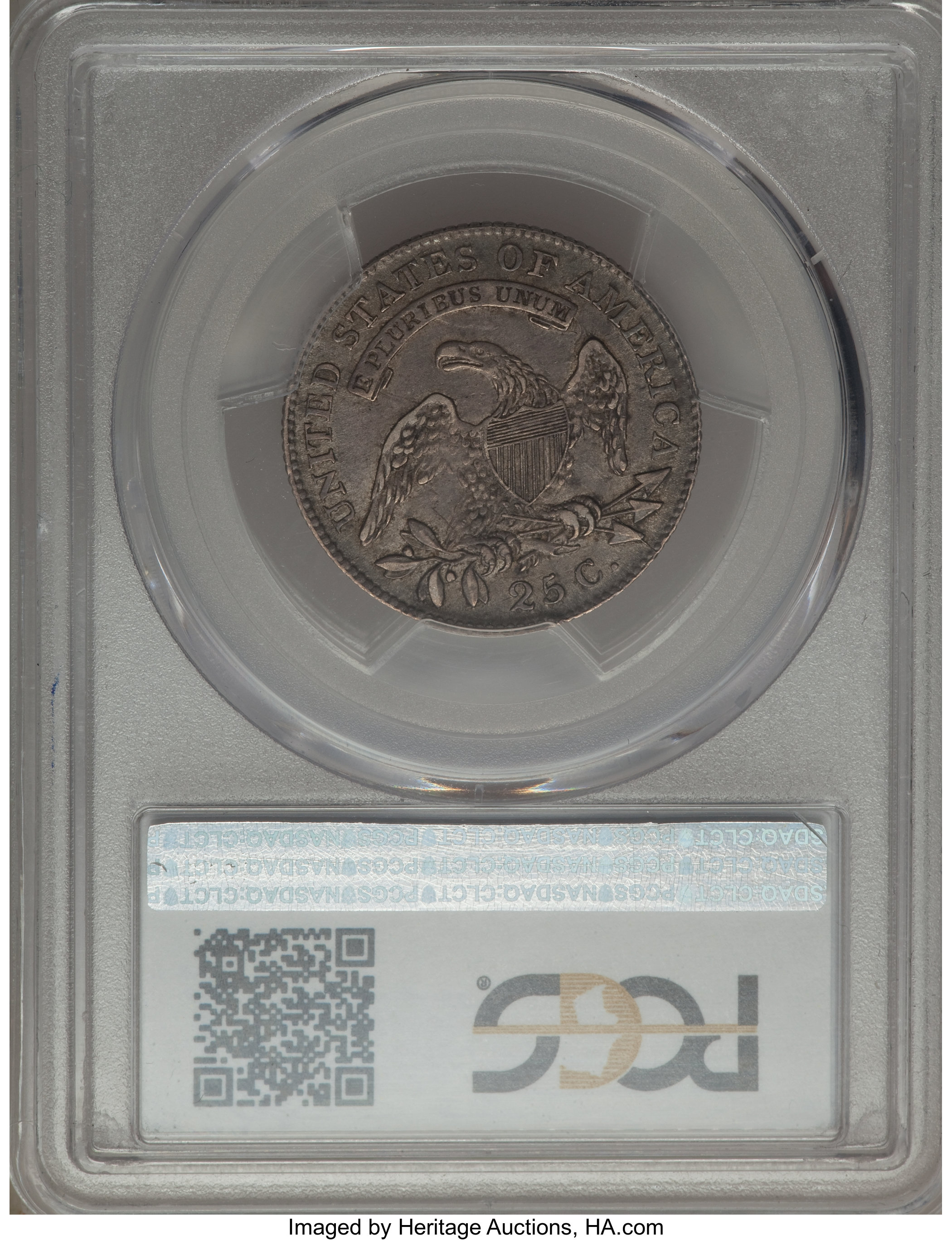 1818/5 25c Overdate, B-3 AG3 thumbnail 24