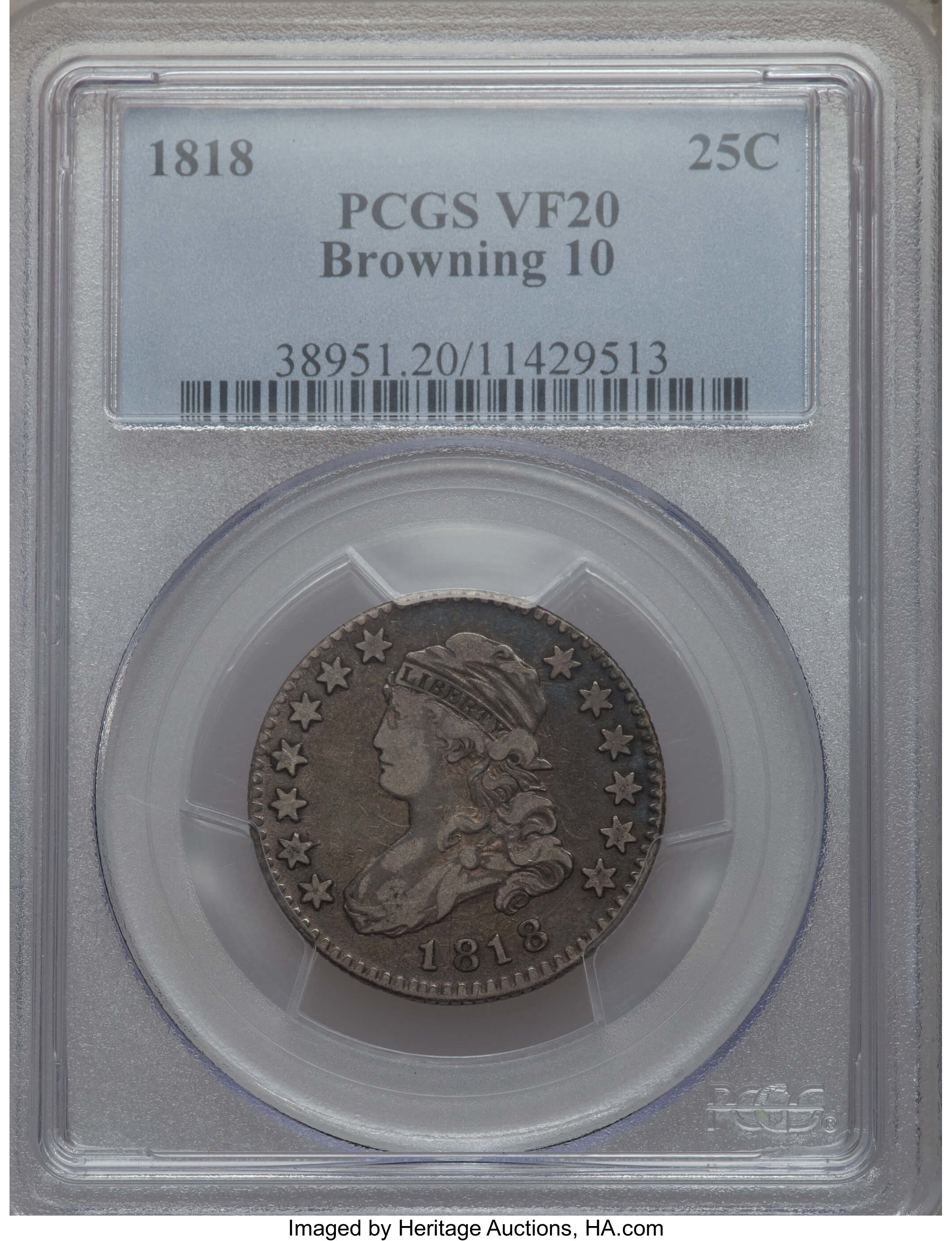 1818 25c B-10 AG3 thumbnail 16