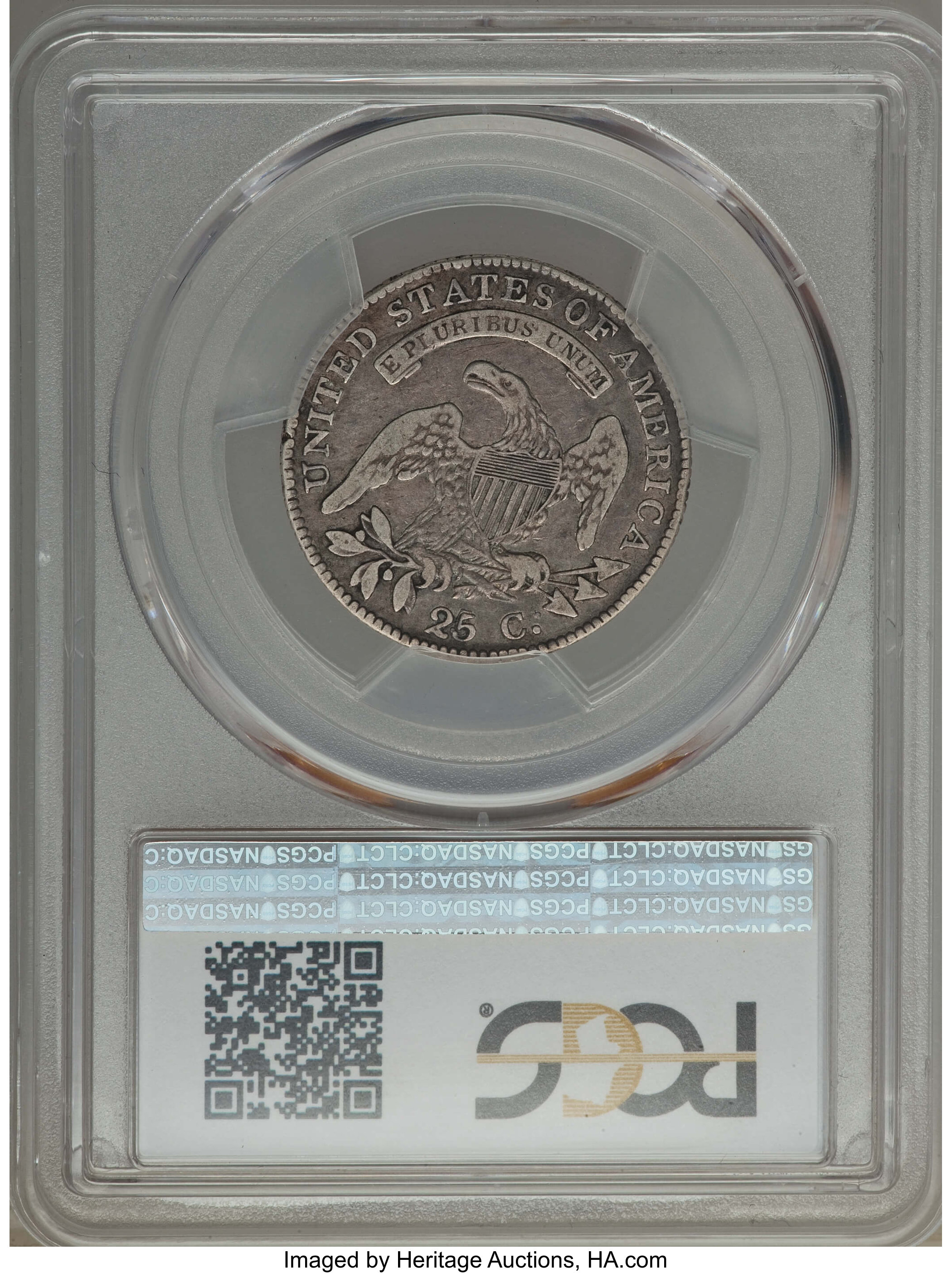 1819 25c Small 9, B-4 VG10 thumbnail 6