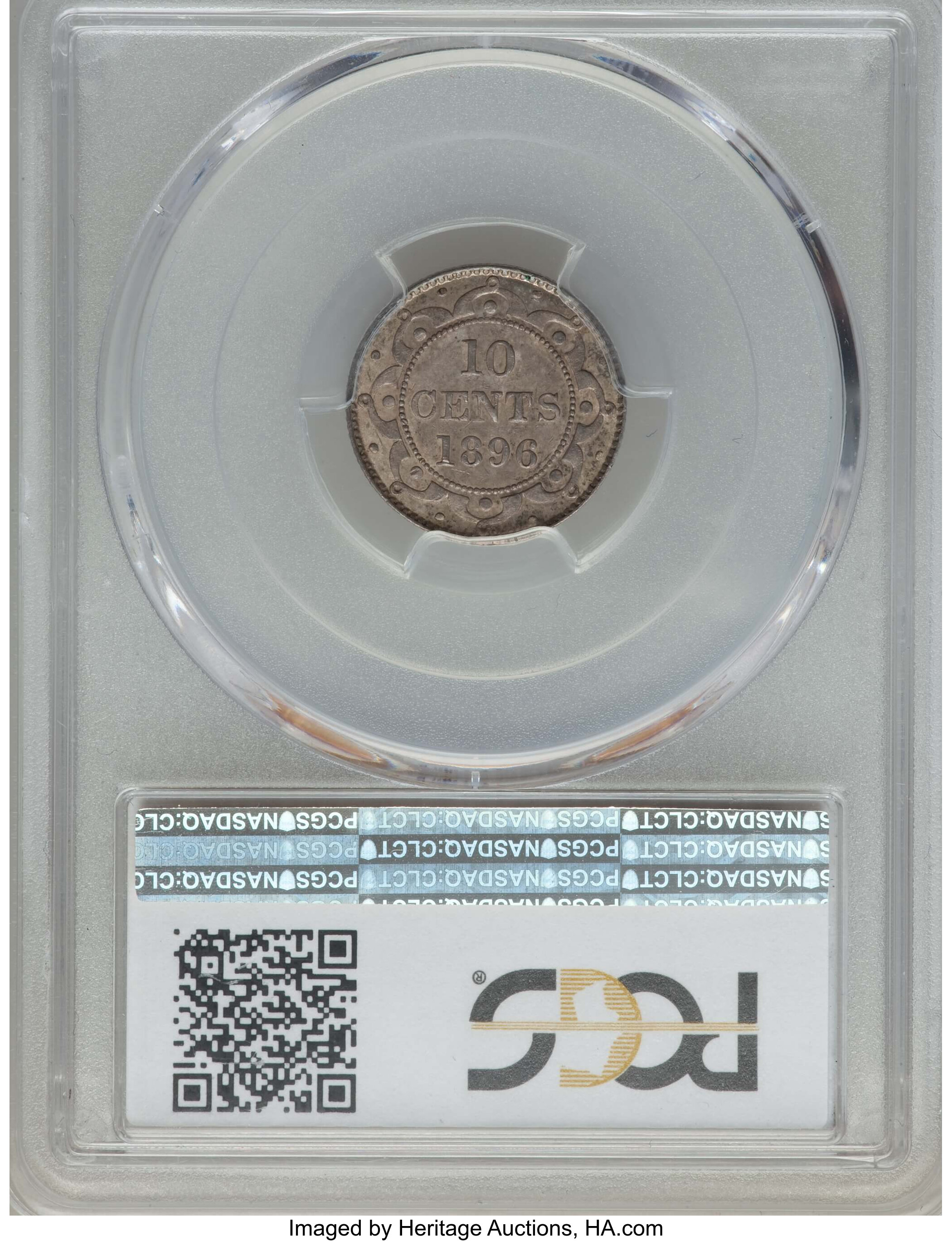 1896 10c Newfoundland VG10 thumbnail 11