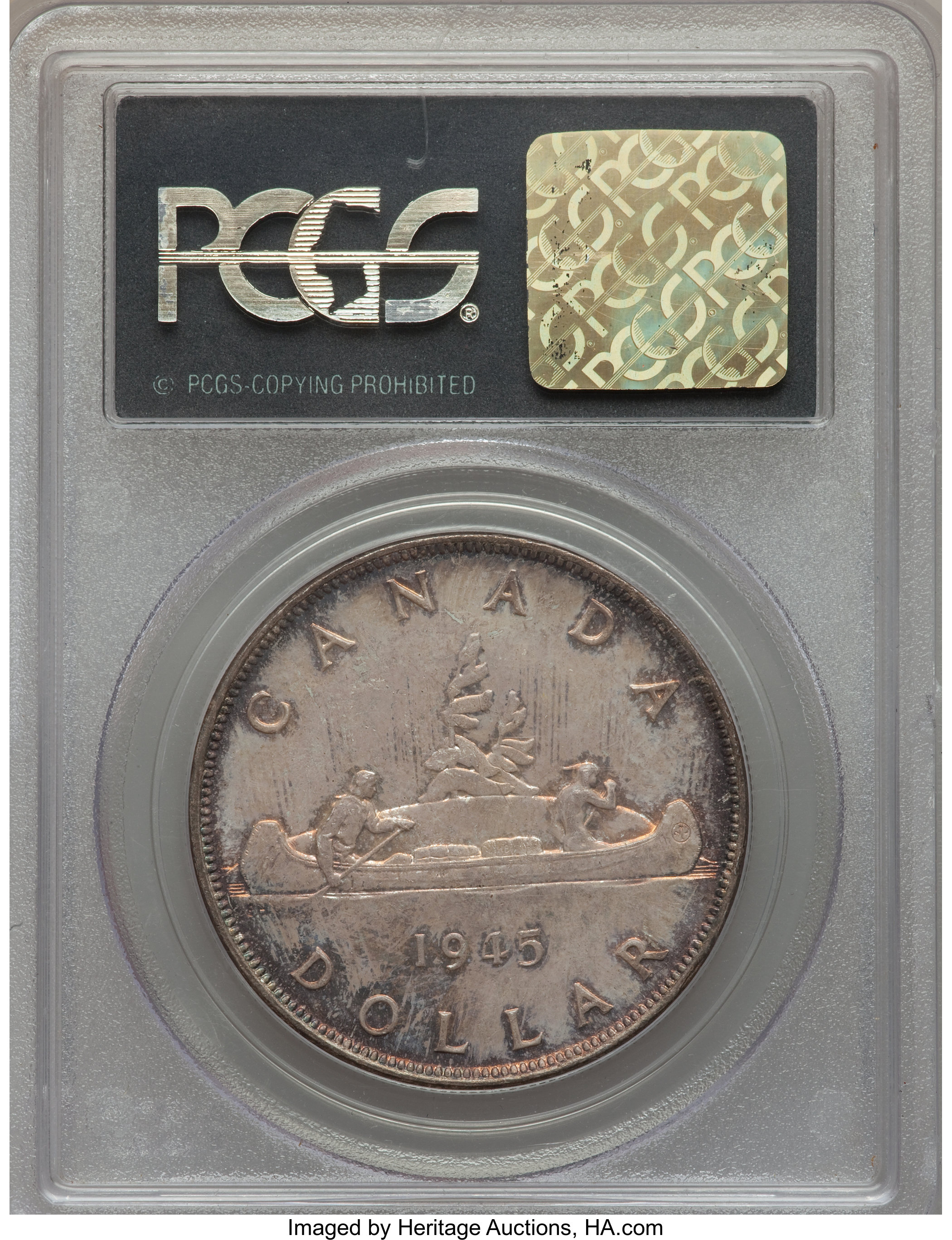 1945 S$1 MS (KM-37) MS64 thumbnail 7