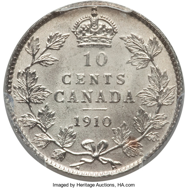 1910 10c MS64 thumbnail 16