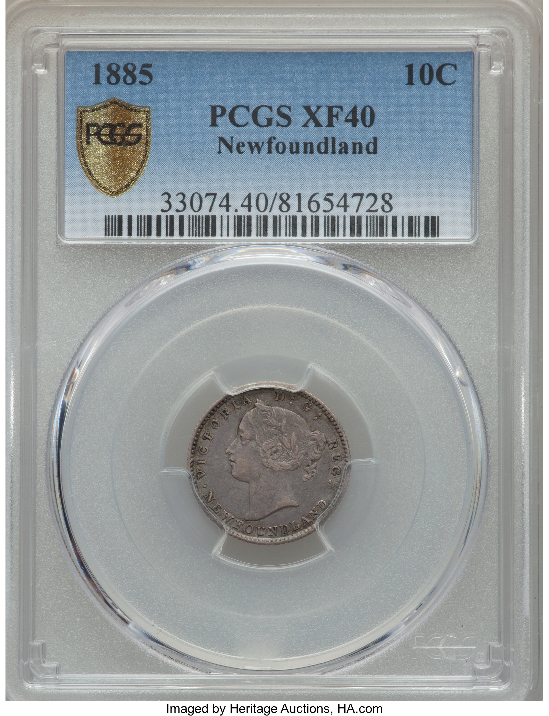 1885 10c Newfoundland VF25 thumbnail 12