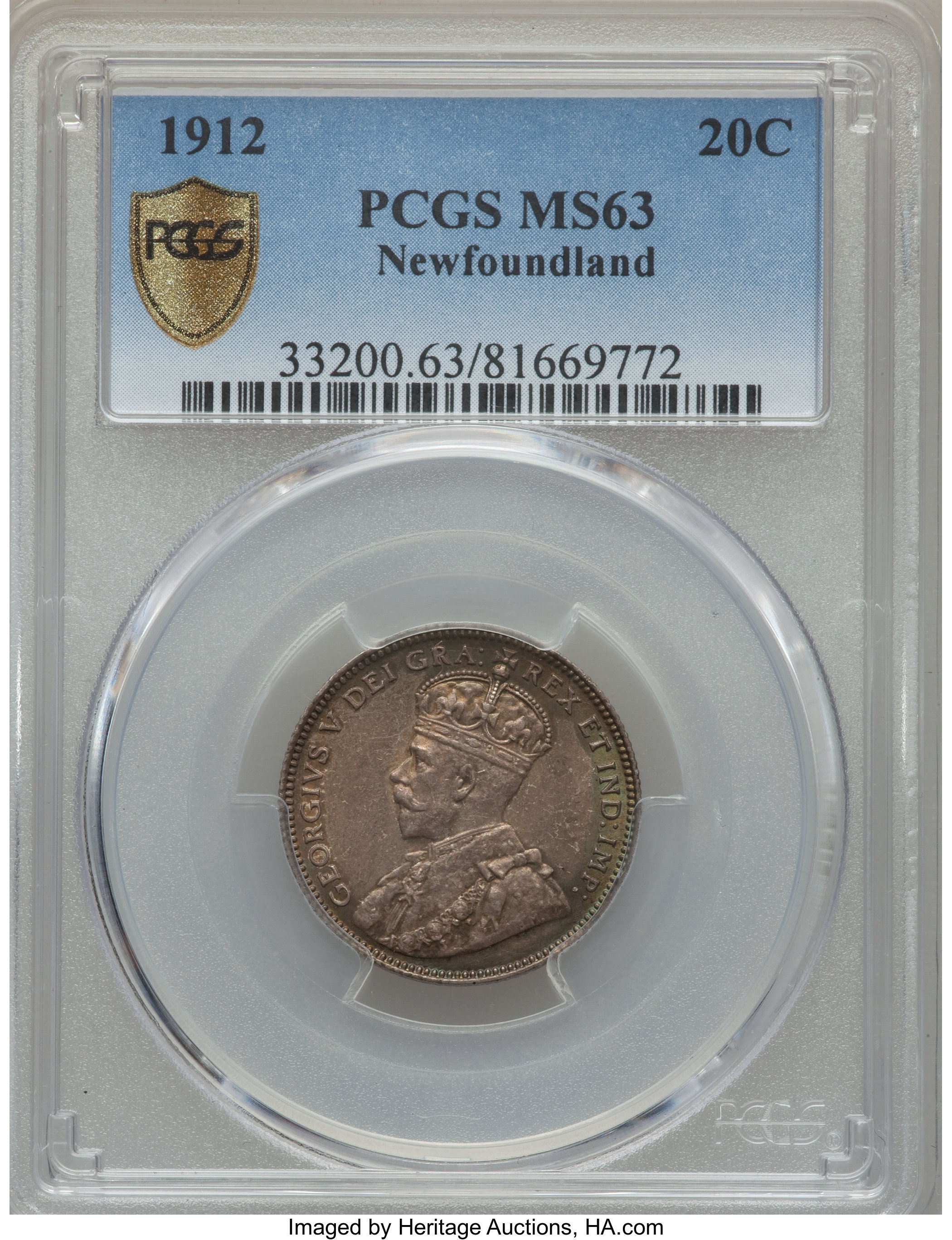 1912 20c Newfoundland VF20 thumbnail 18