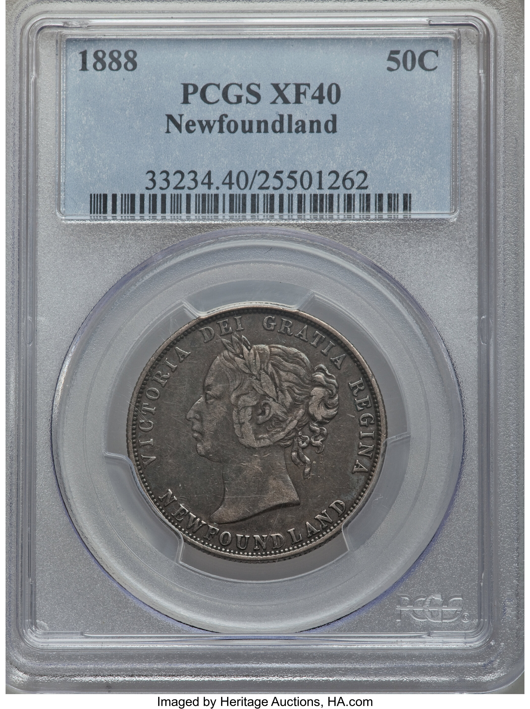 1888 50c Newfoundland VG10 thumbnail 18