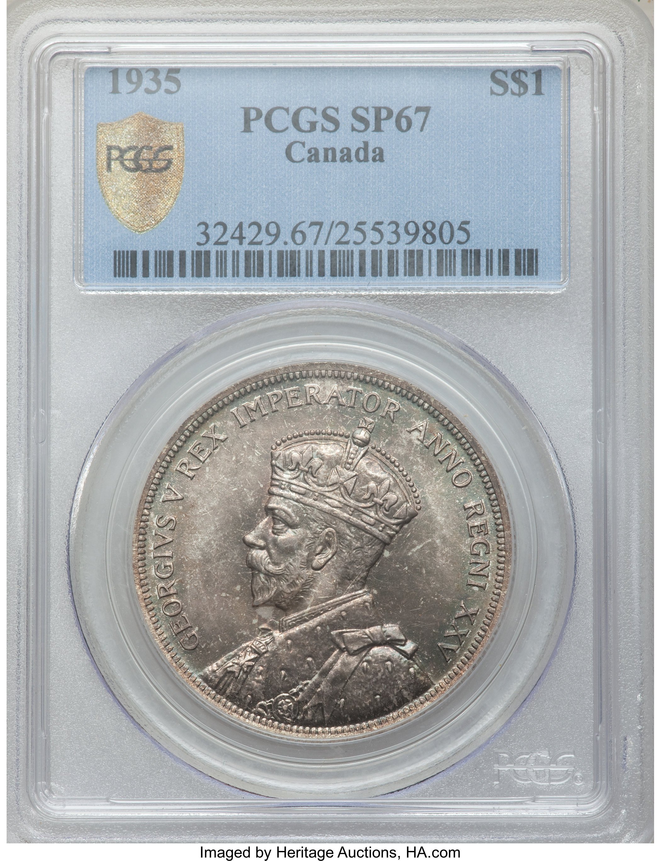 1935 S$1 MS67 thumbnail 10