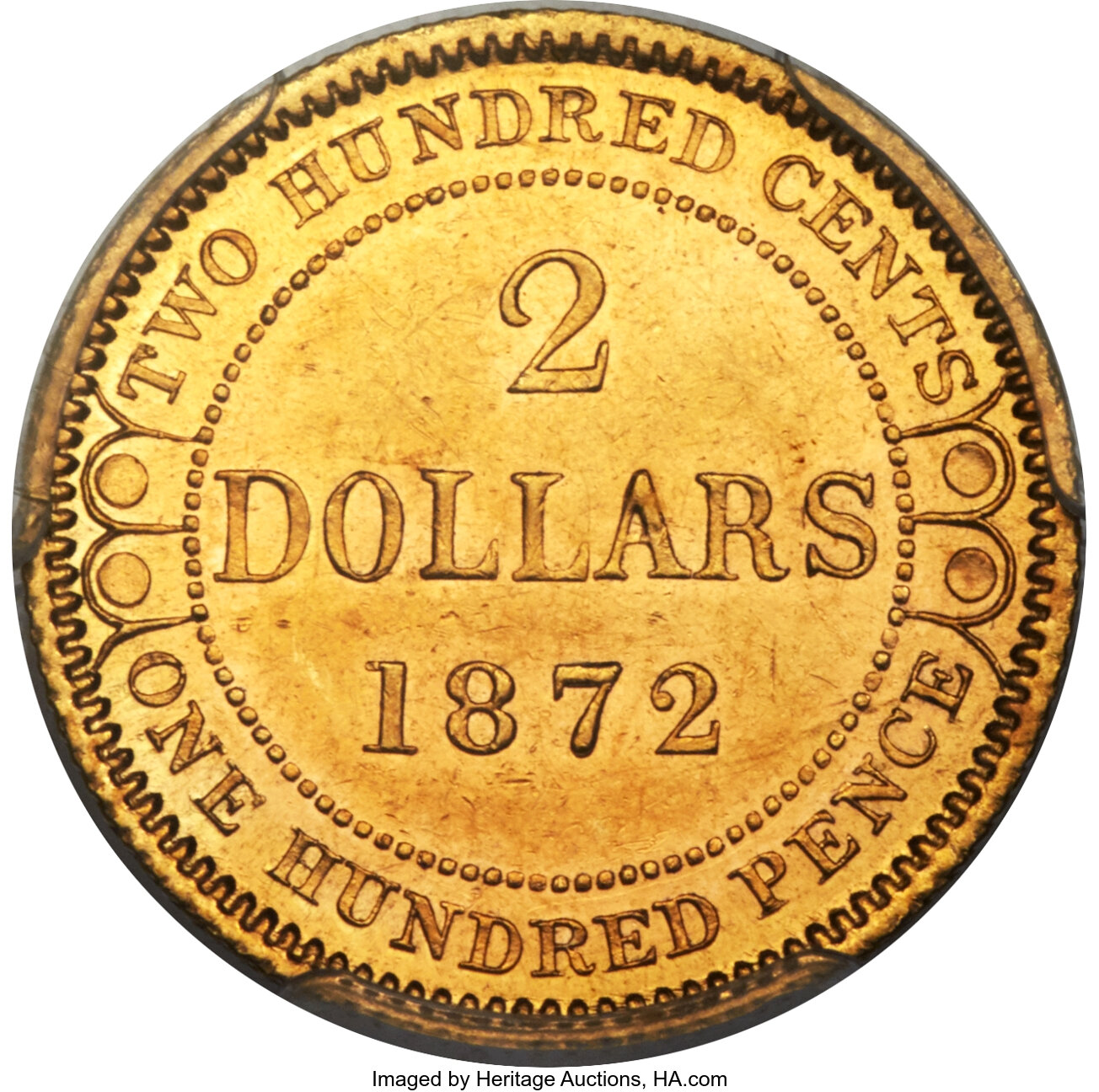 1872 $2 Newfoundland MS61 thumbnail 9