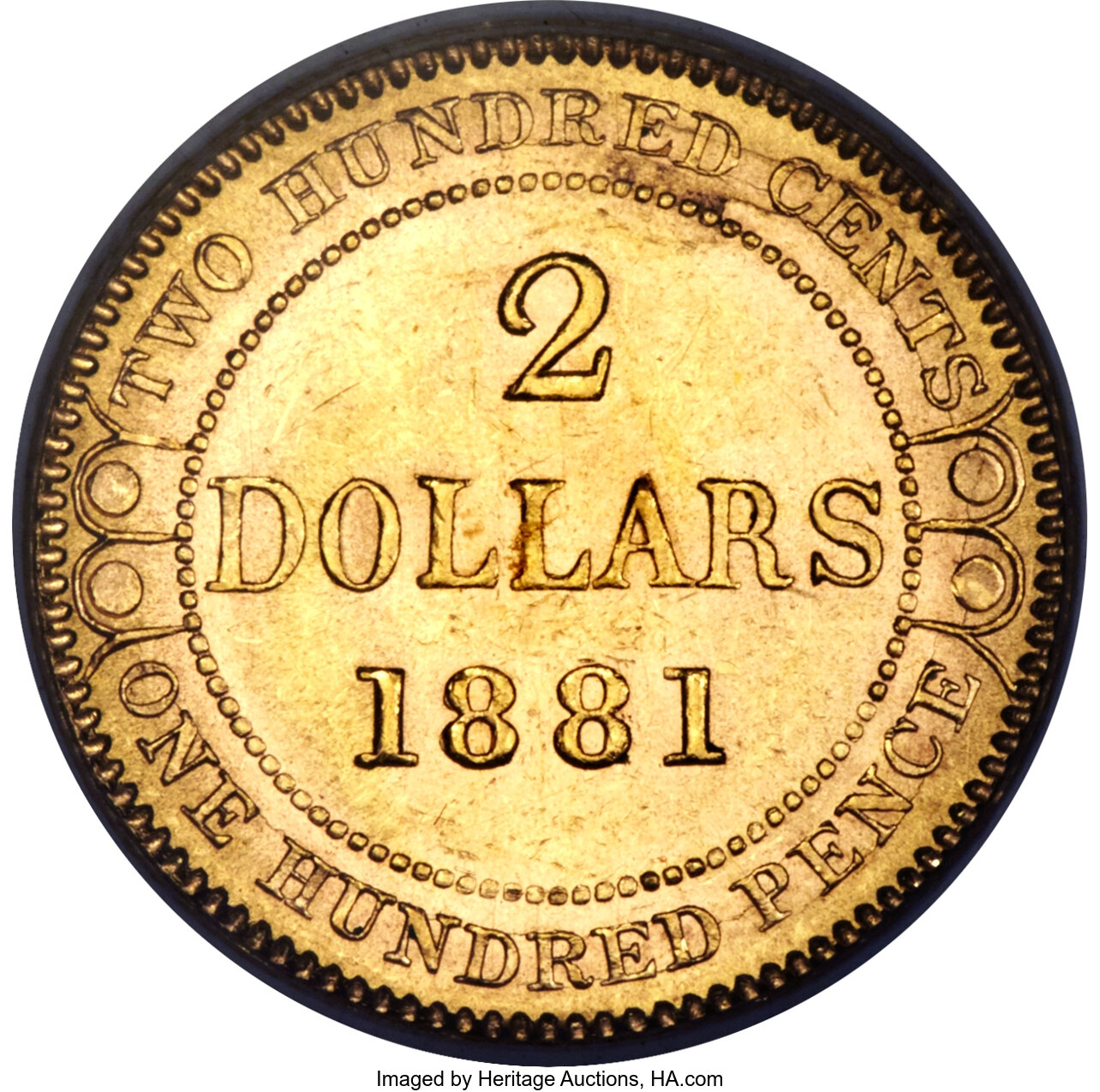 1881 $2 Newfoundland MS63 thumbnail 20