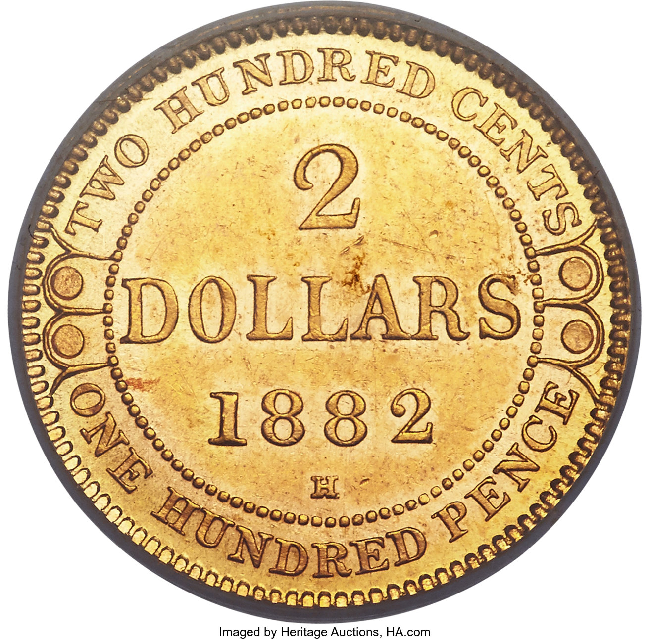 1882-H  $2 Newfoundland MS64 thumbnail 9