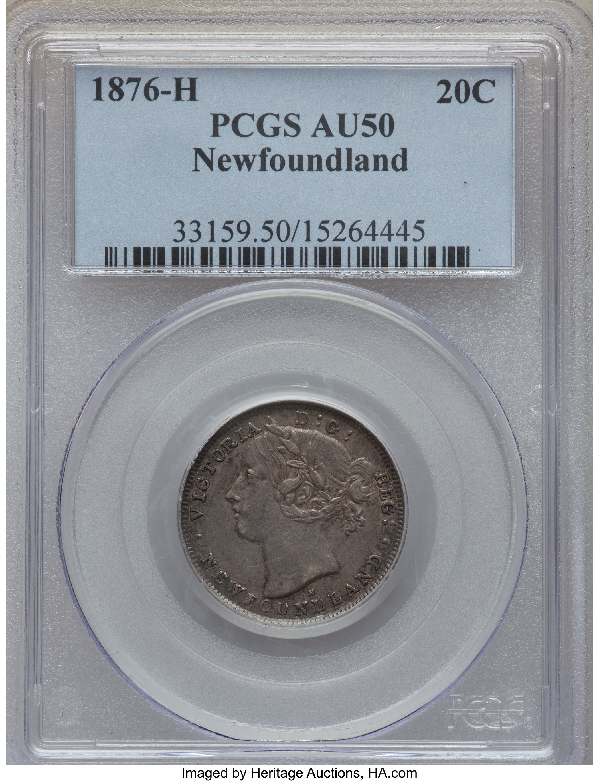 1876-H  20c Newfoundland AU55 thumbnail 4