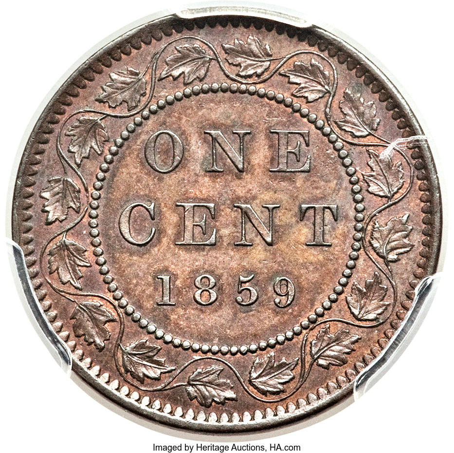 1859 1c Province of Canada, Narrow 9, DP-5 MS BN VF30 BN thumbnail 10