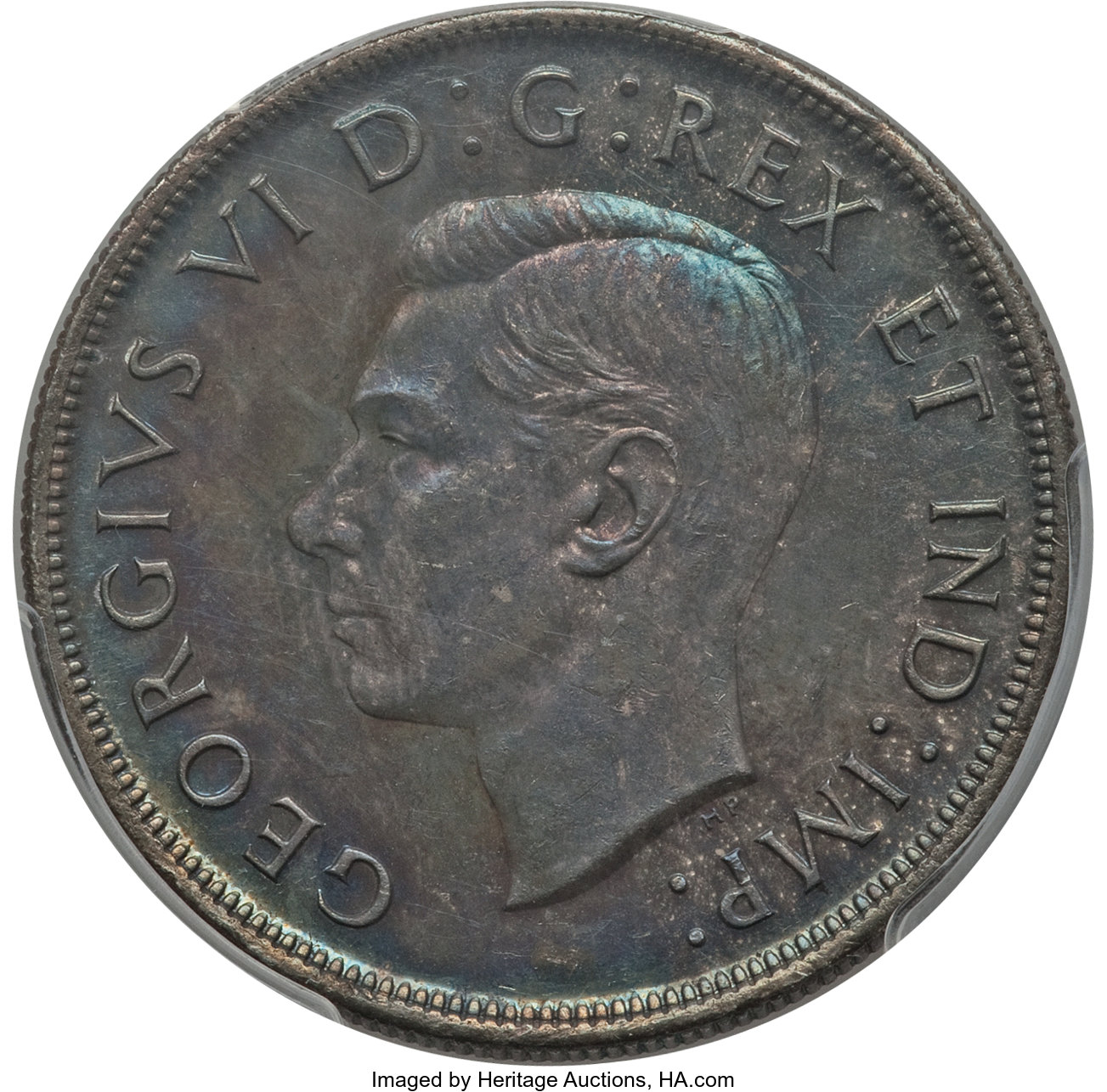 Canada: George VI "Maple Leaf" Dollar 1947 MS63 PCGS,...