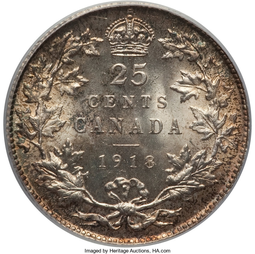 1918 25c MS65 thumbnail 16