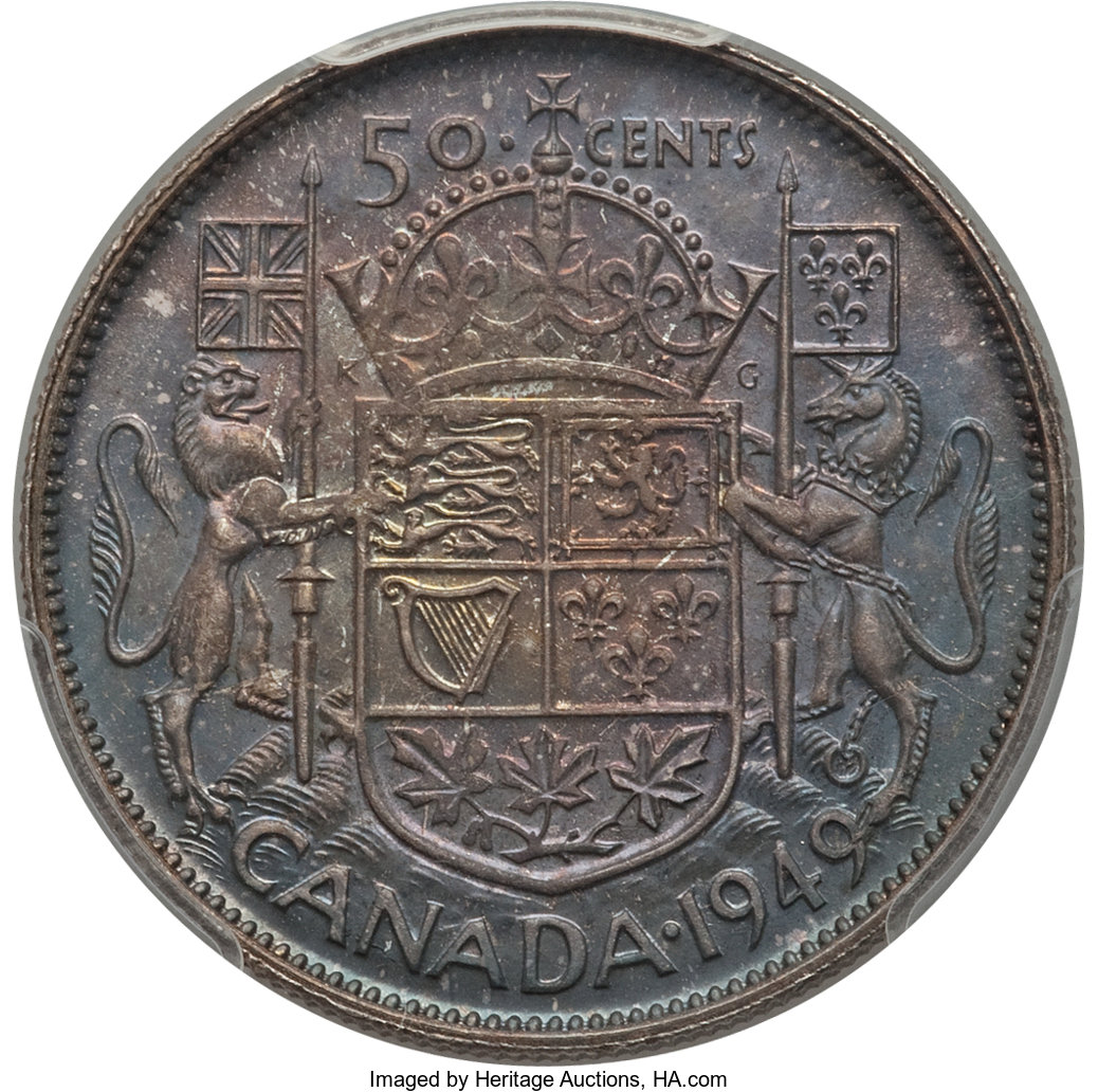 1949 50c Hoof over 9/9 AG3 thumbnail 6