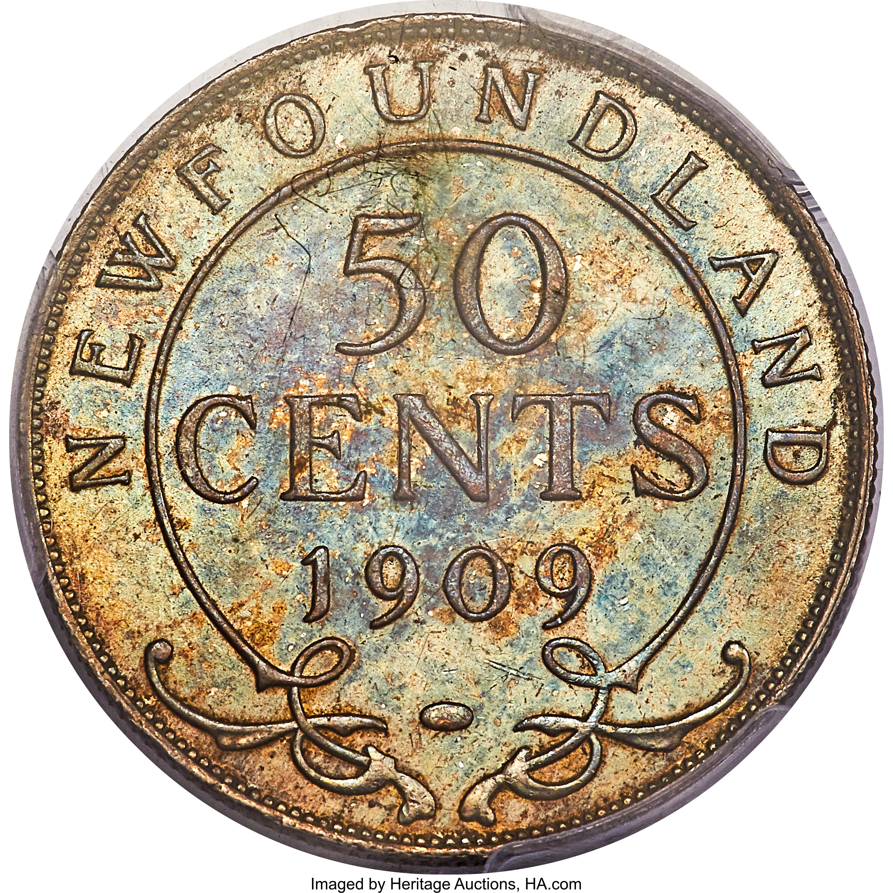 1909 50c Newfoundland VF20 thumbnail 24