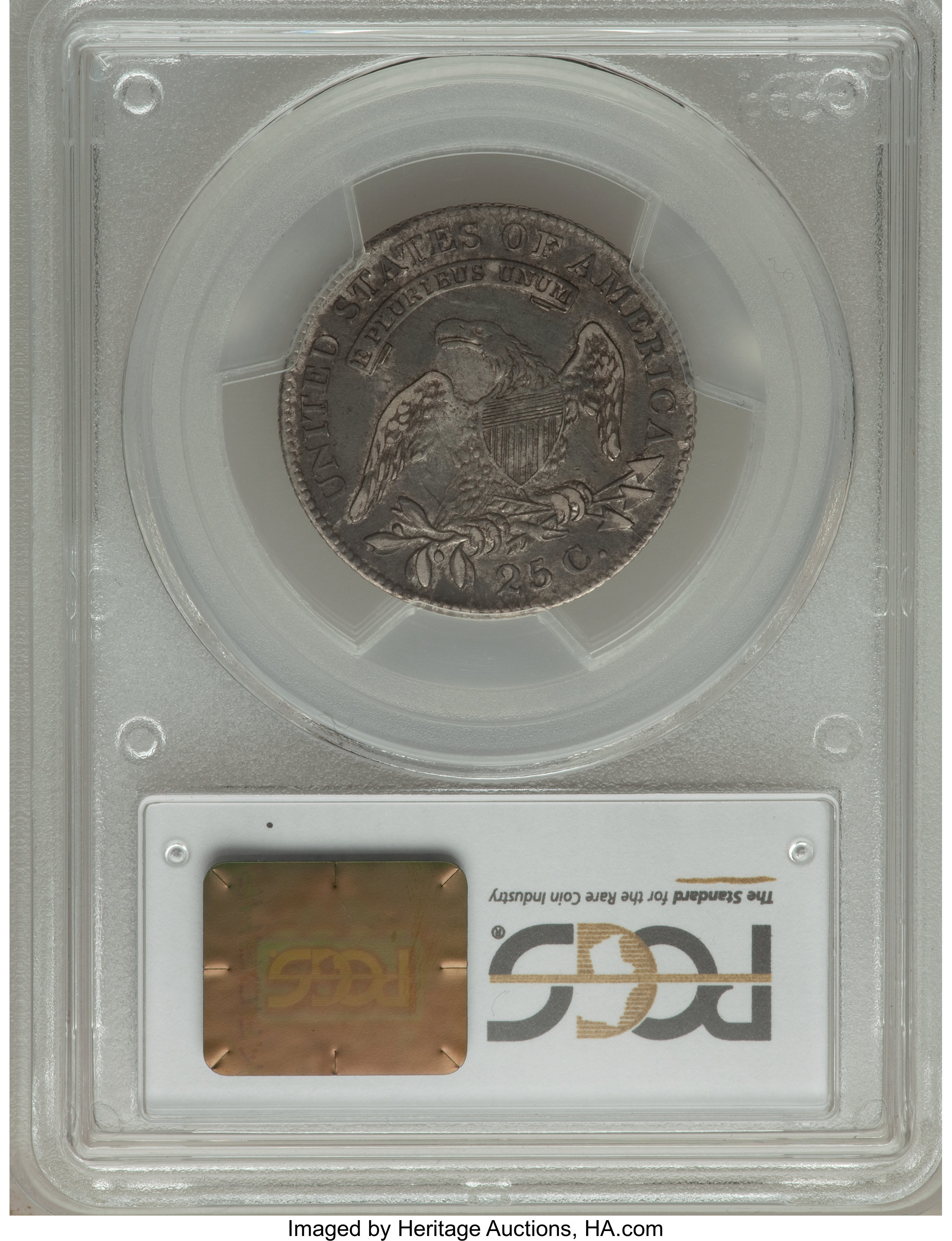 1818/5 25c Overdate, B-3 AG3 thumbnail 15