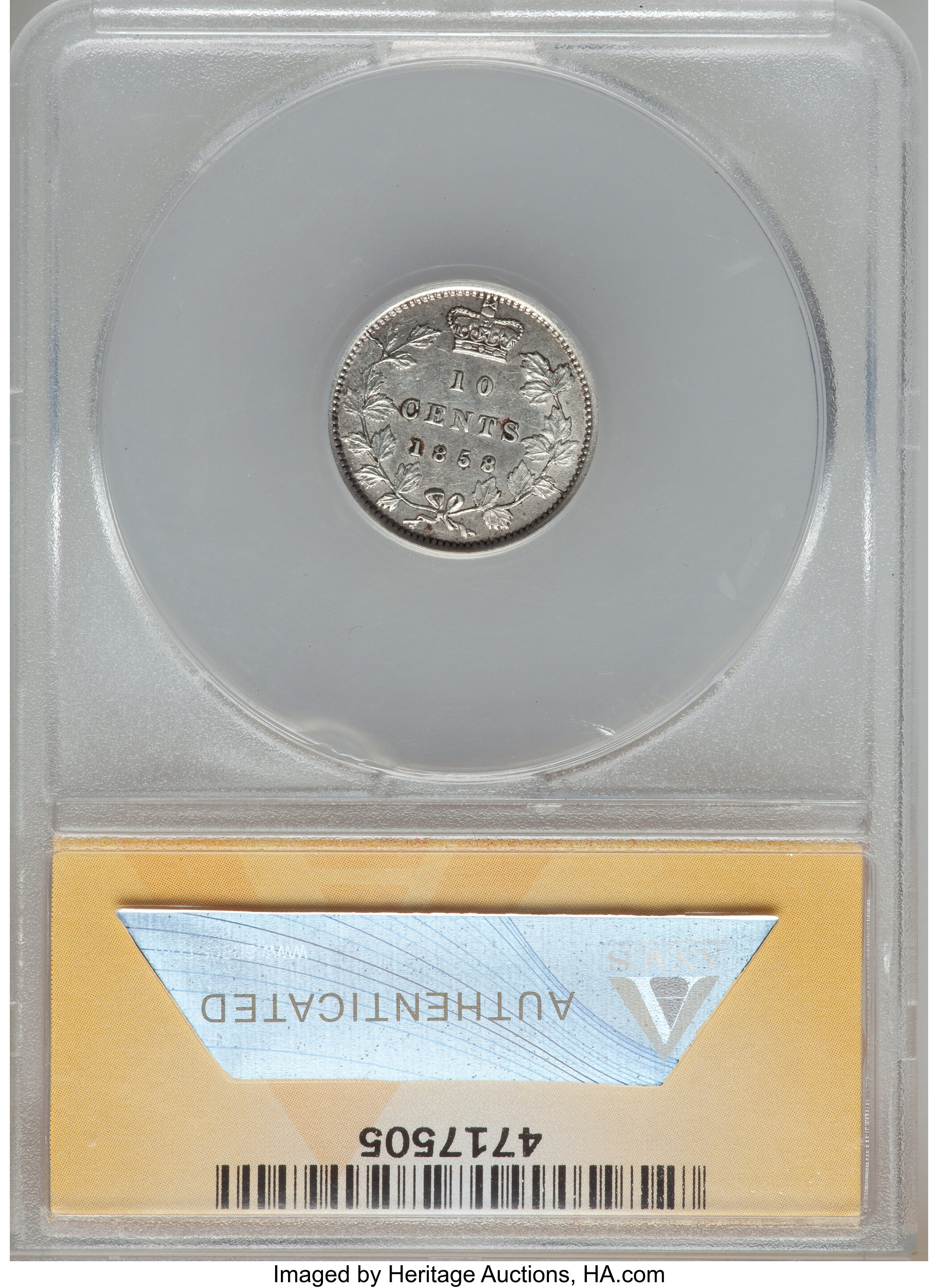 1858 10c Province of Canada G4 thumbnail 4