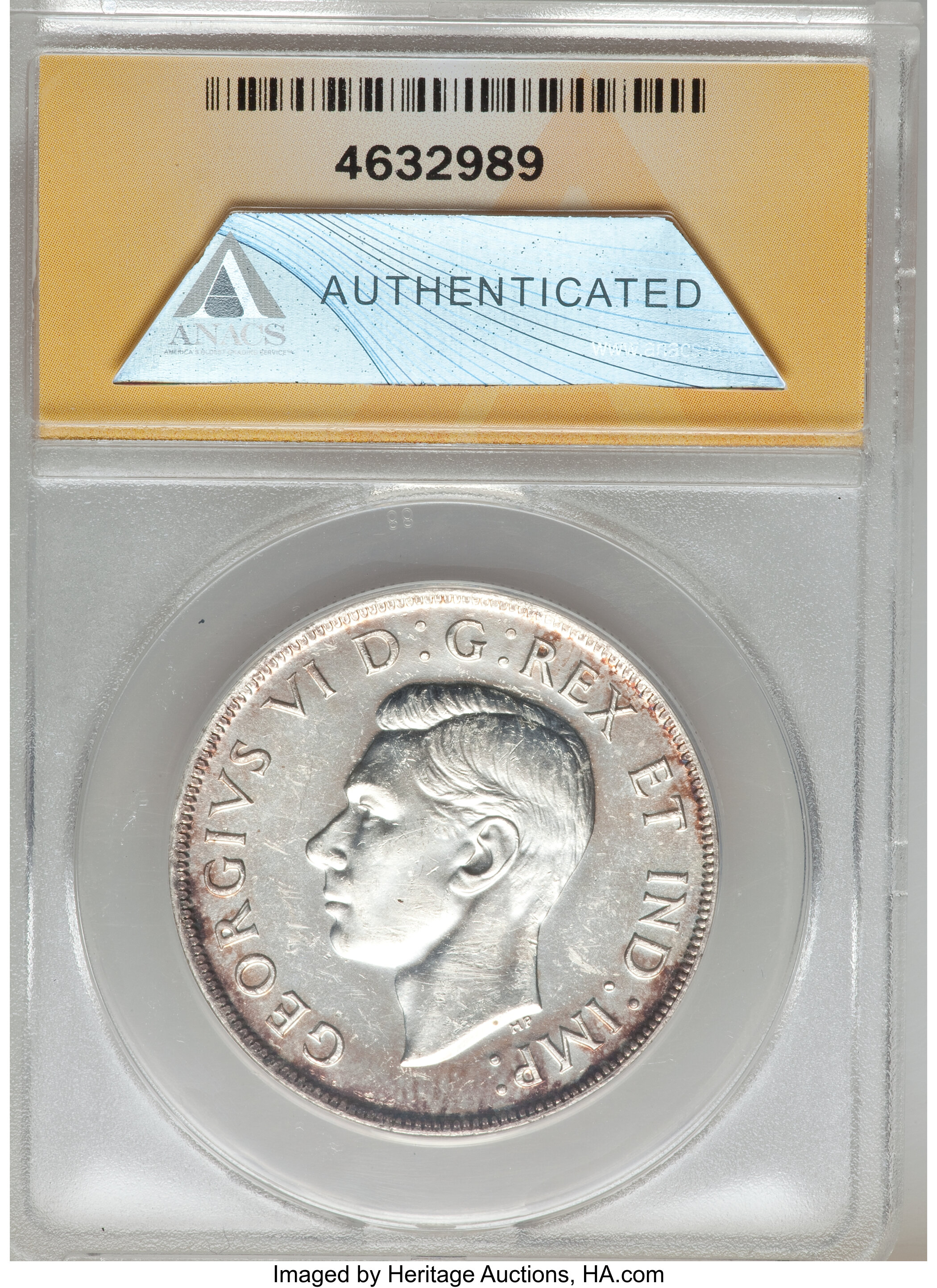 1945 S$1 MS (KM-37) MS60 thumbnail 2