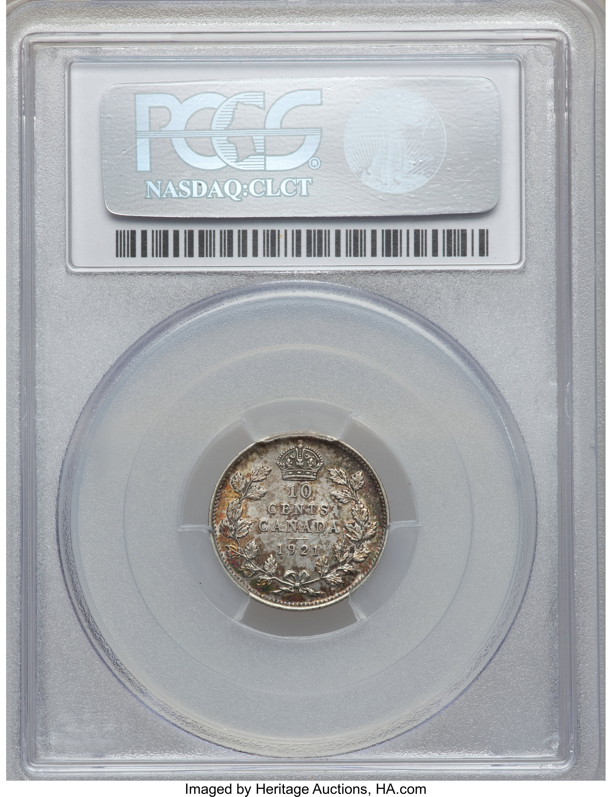 1921 10c AU55 thumbnail 2