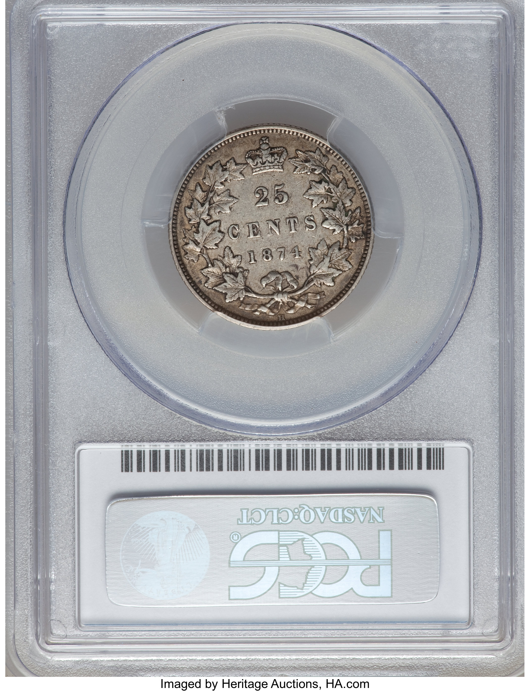 1874-H 25c VF20 thumbnail 4
