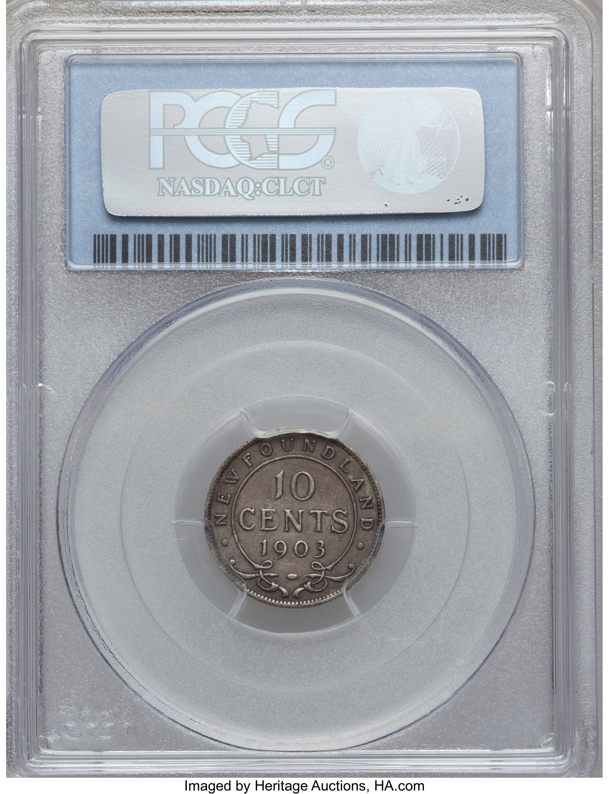 Edward VII 10c Newfoundland, 1903-1904 [Type] VF20 thumbnail 2